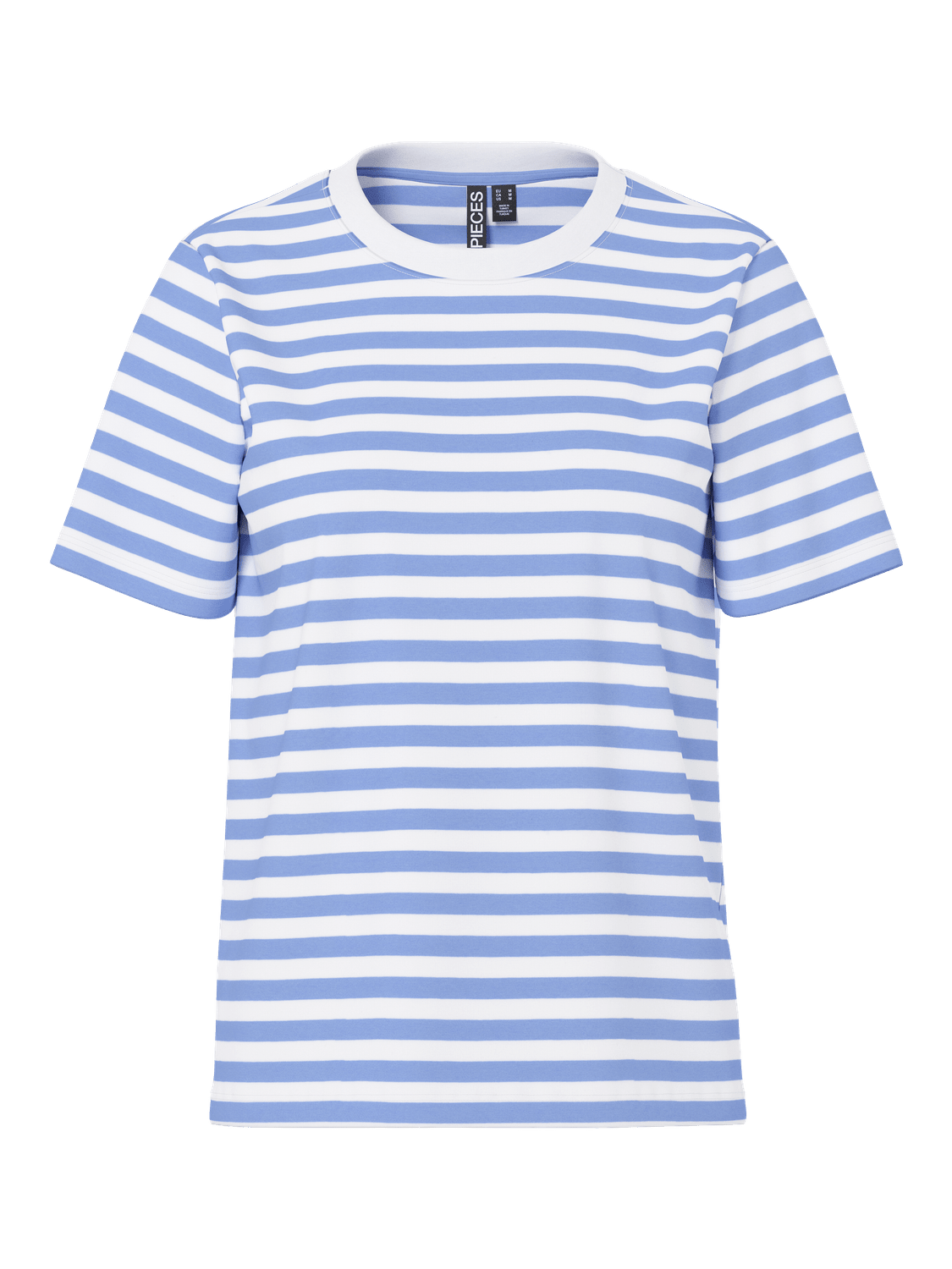 RIA STRIPE TEE - BLUE/BRIGHT WHITE