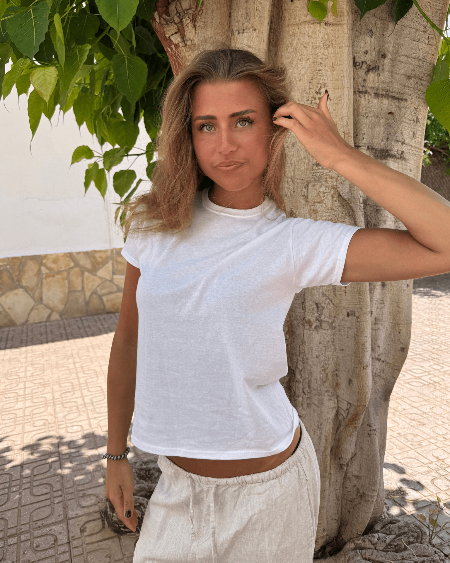 FRUCHT-BABY-TEE - WEISS
