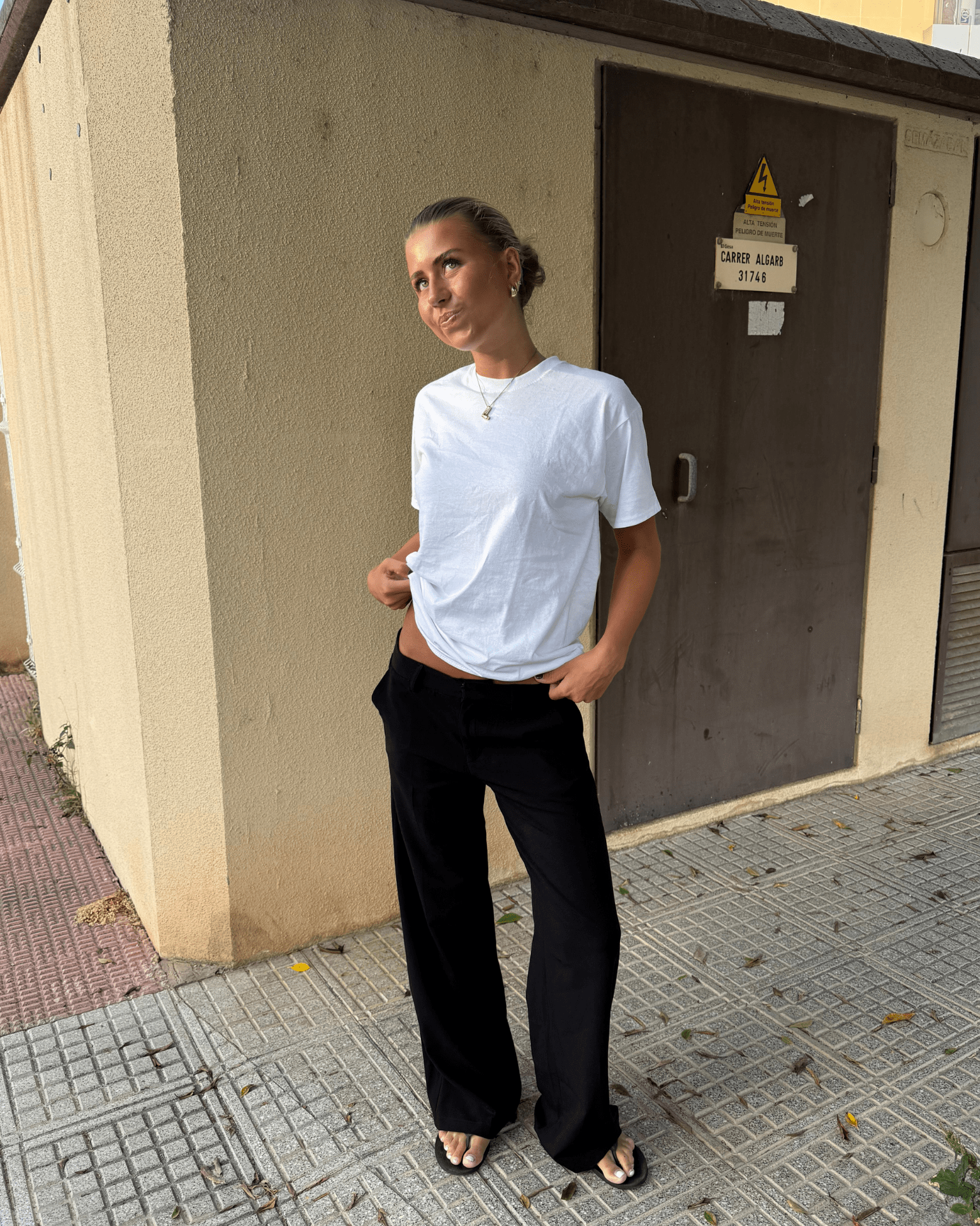 BELLA SUIT PANT - BLACK