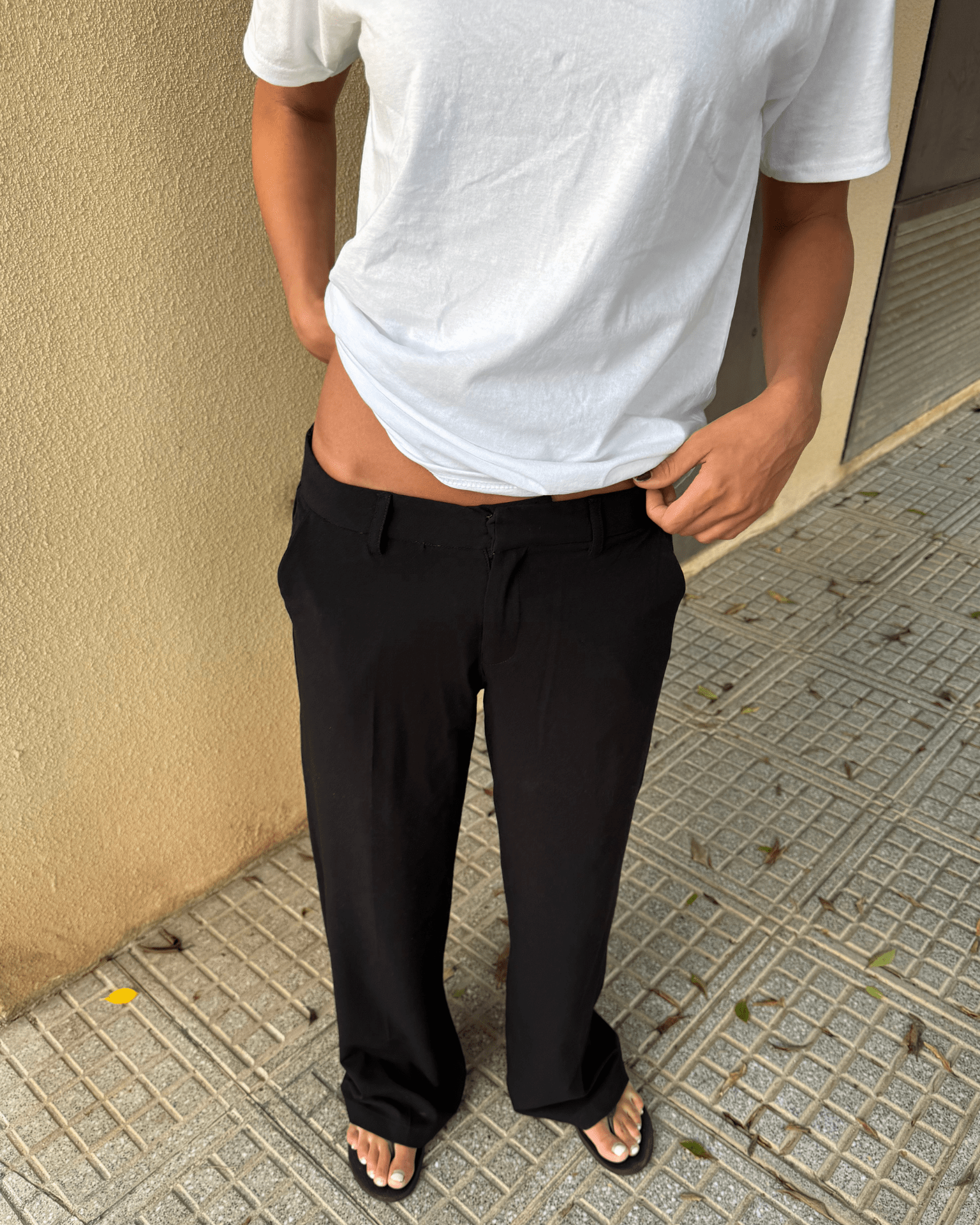 BELLA SUIT PANT - BLACK