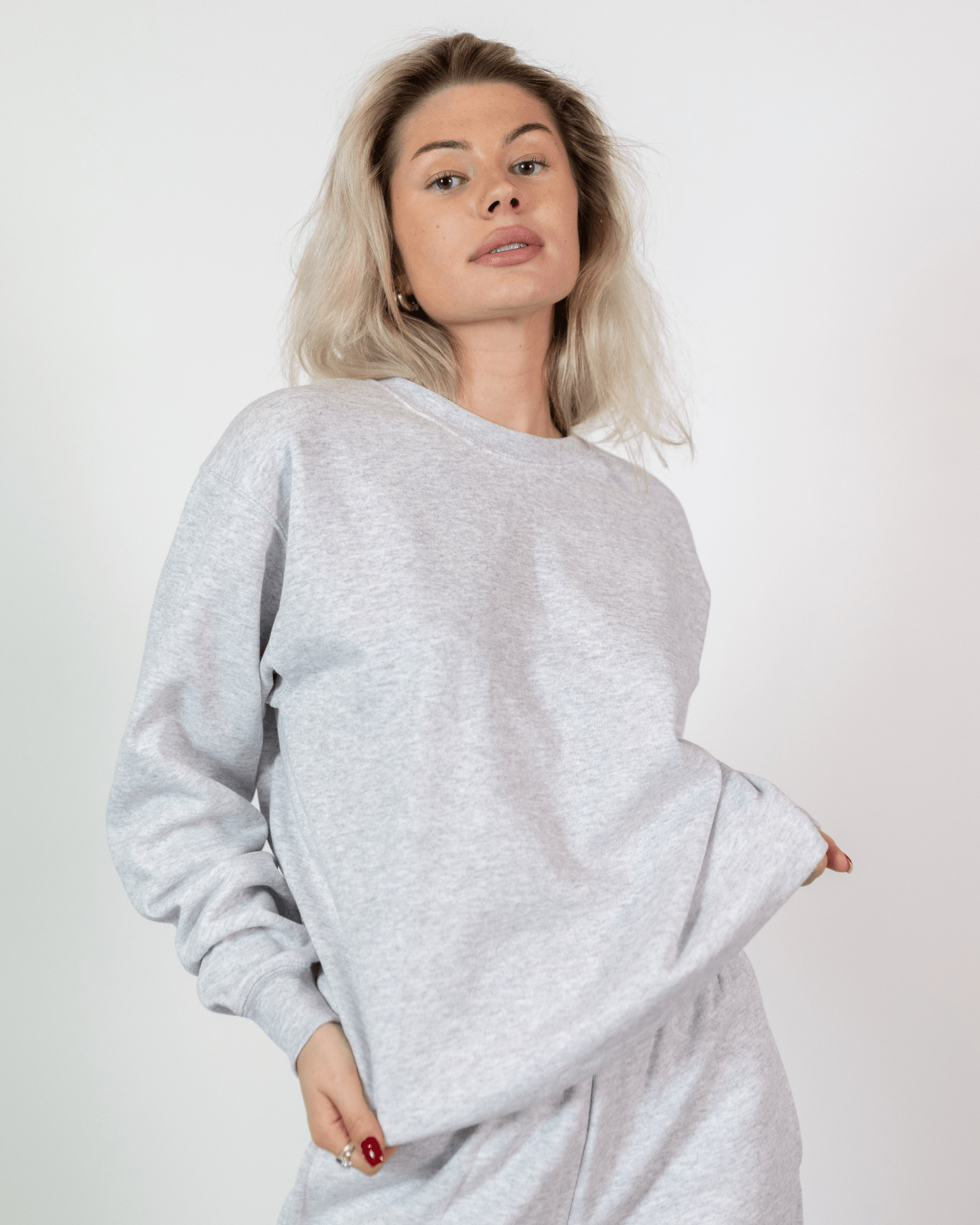 FRUCHT-SWEATSHIRT - GRAU