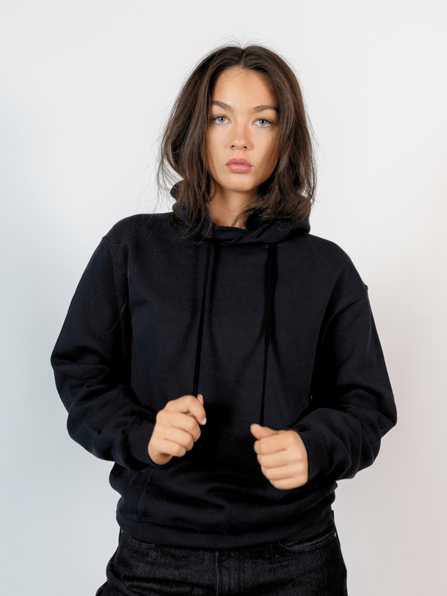 FRUCHT-HOODIE - SCHWARZ