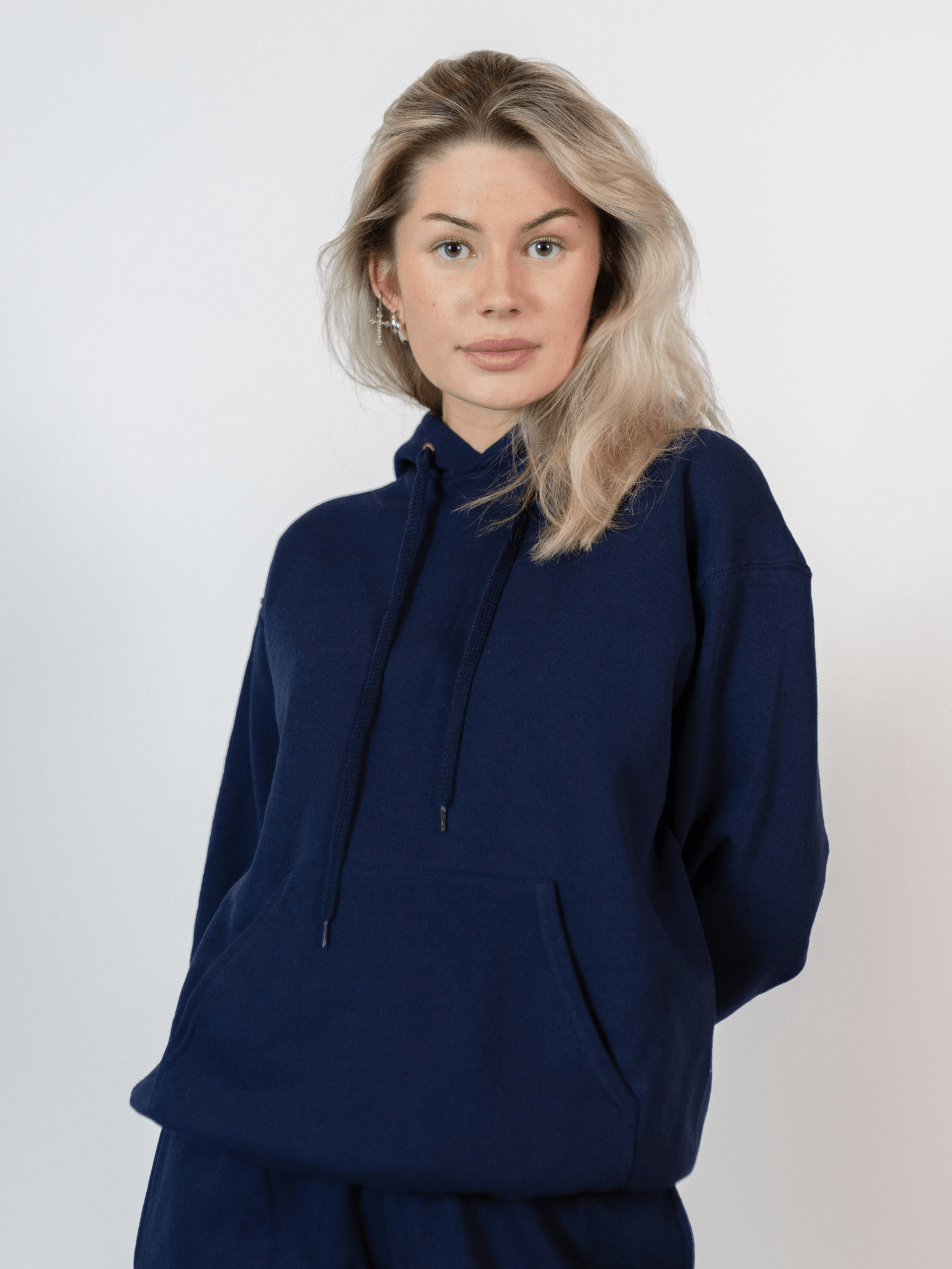 FRUCHT-HOODIE - MARINEBLAU