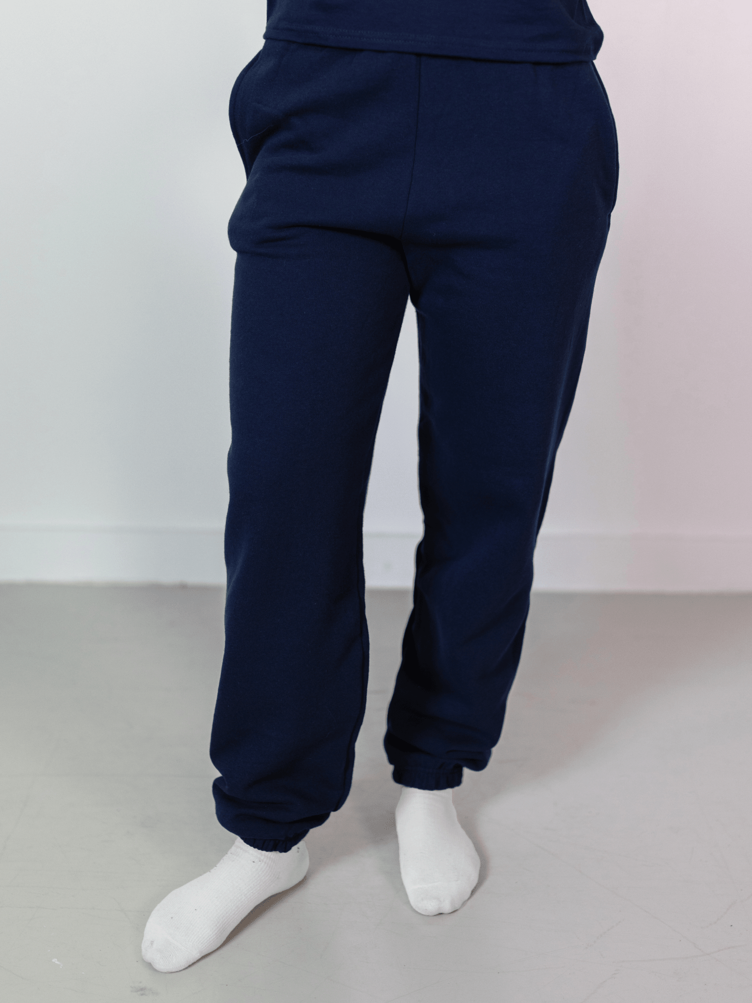 FRUIT SWEATPANTS M/ ELA - NAVY