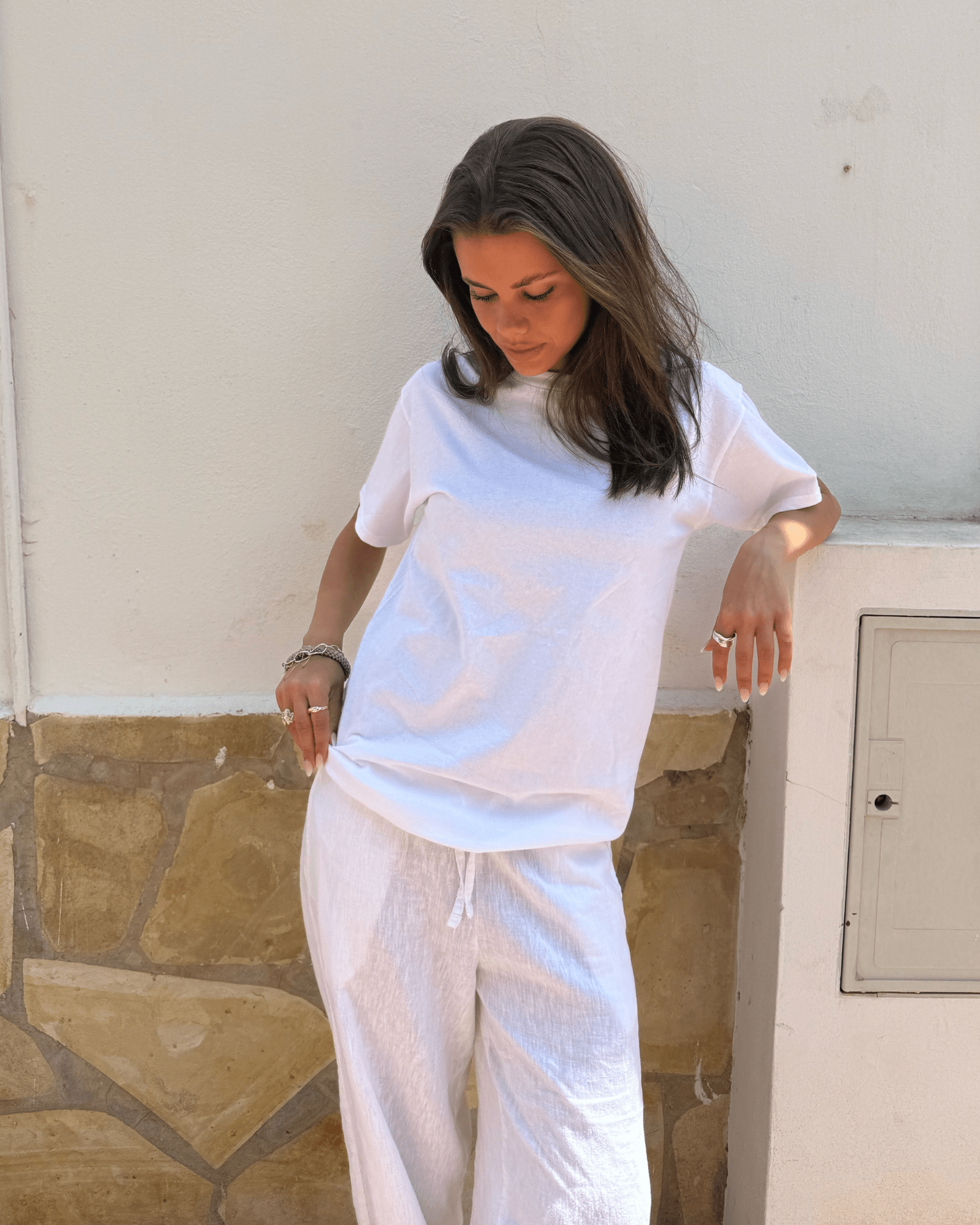 FRUCHT-SHIRT - WEISS