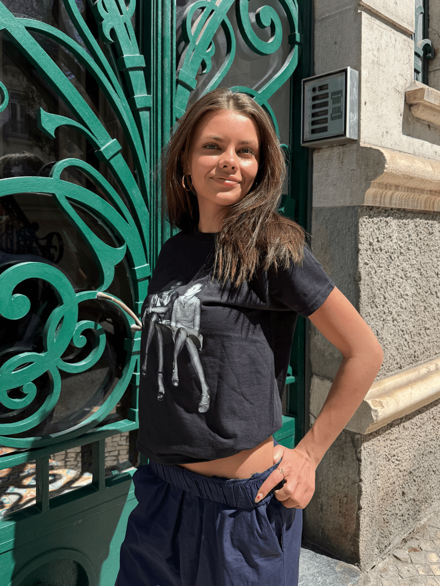 SUPERMODELS BABY TEE - SORT