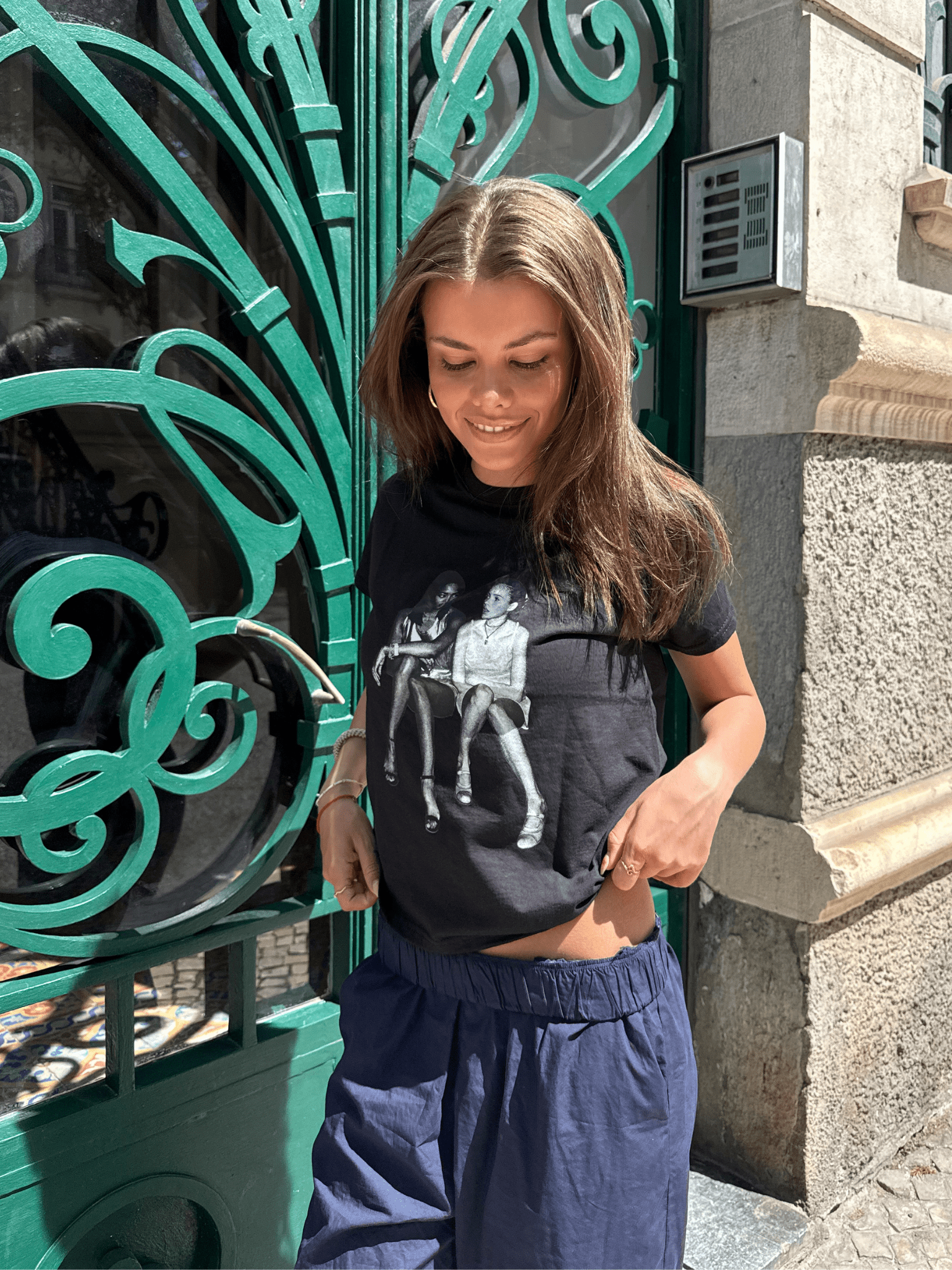 SUPERMODELS BABY TEE - SORT