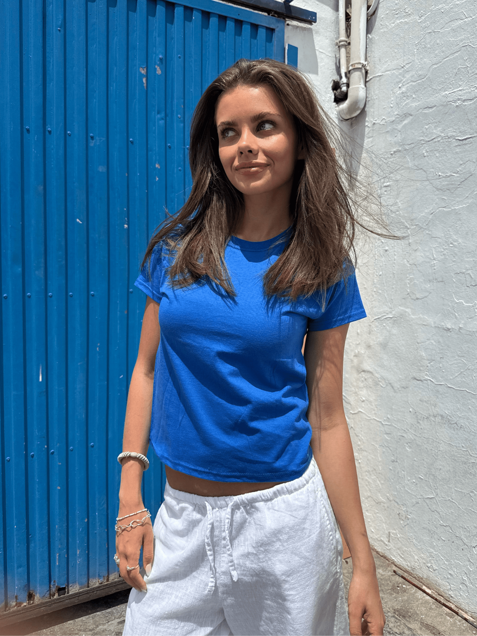 FRUCHT-BABY-TEE - BLAU