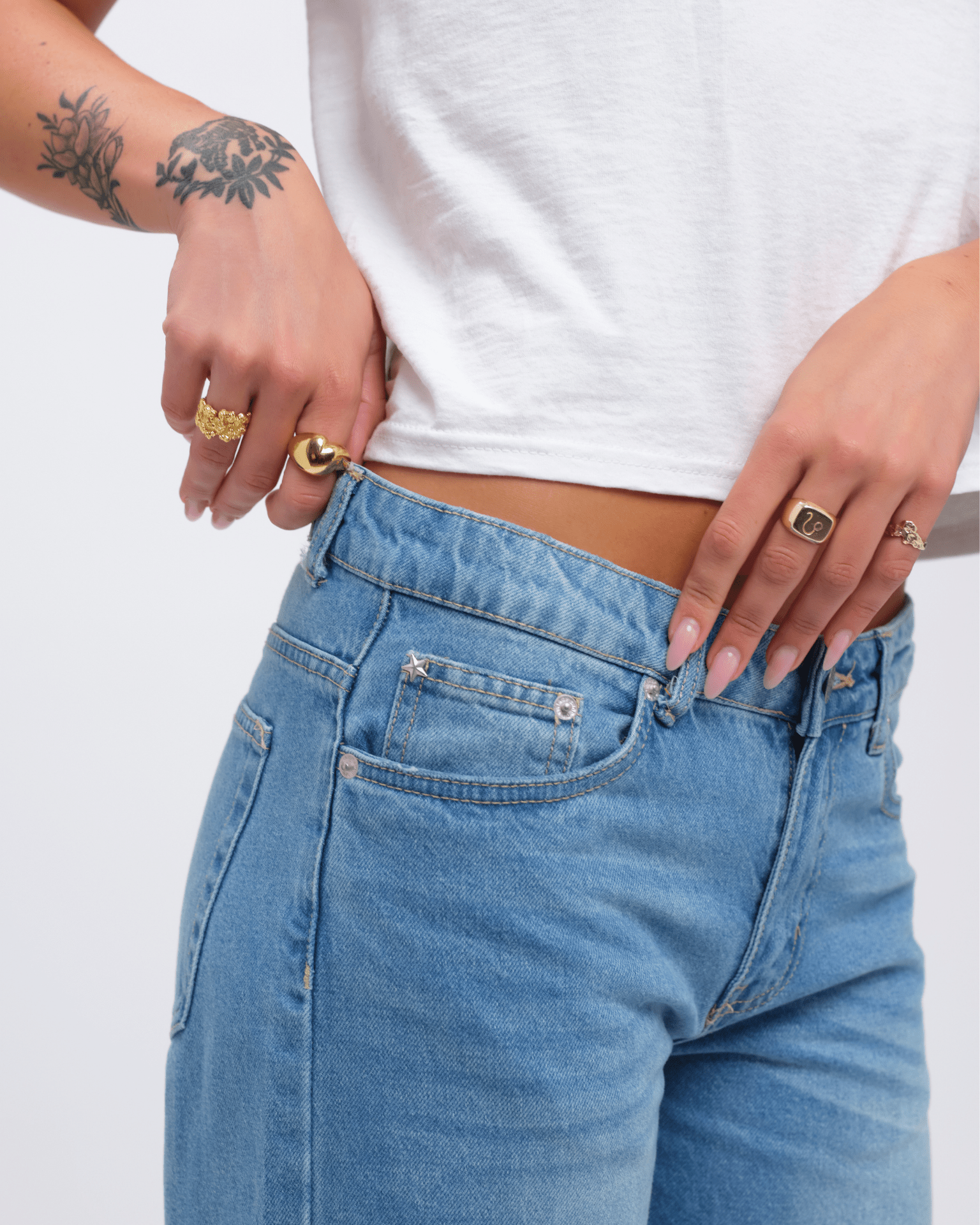 VERA JEANS - HELLBLAU