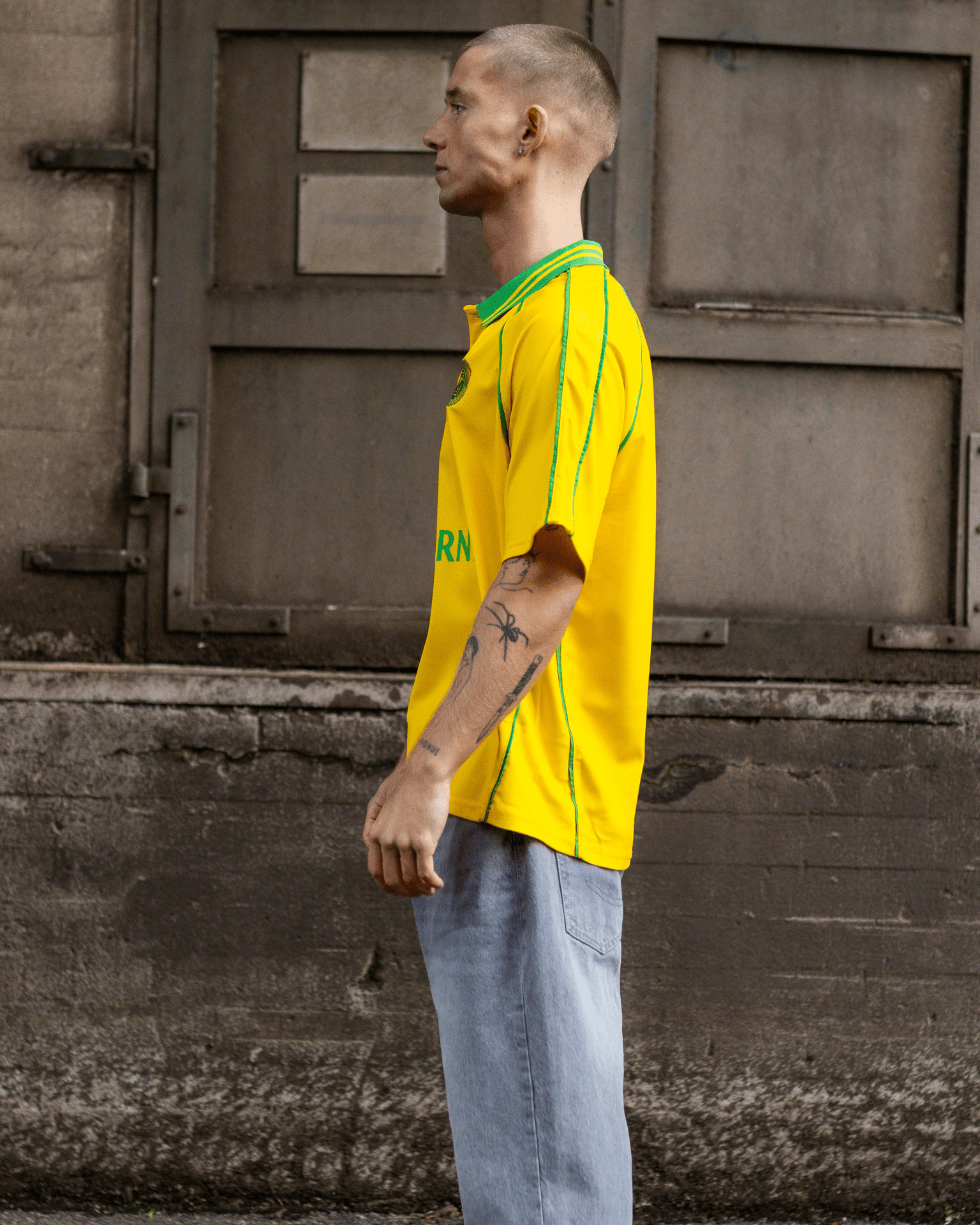 PLAYGRND FOOTBALL JERSEY - YELLOW