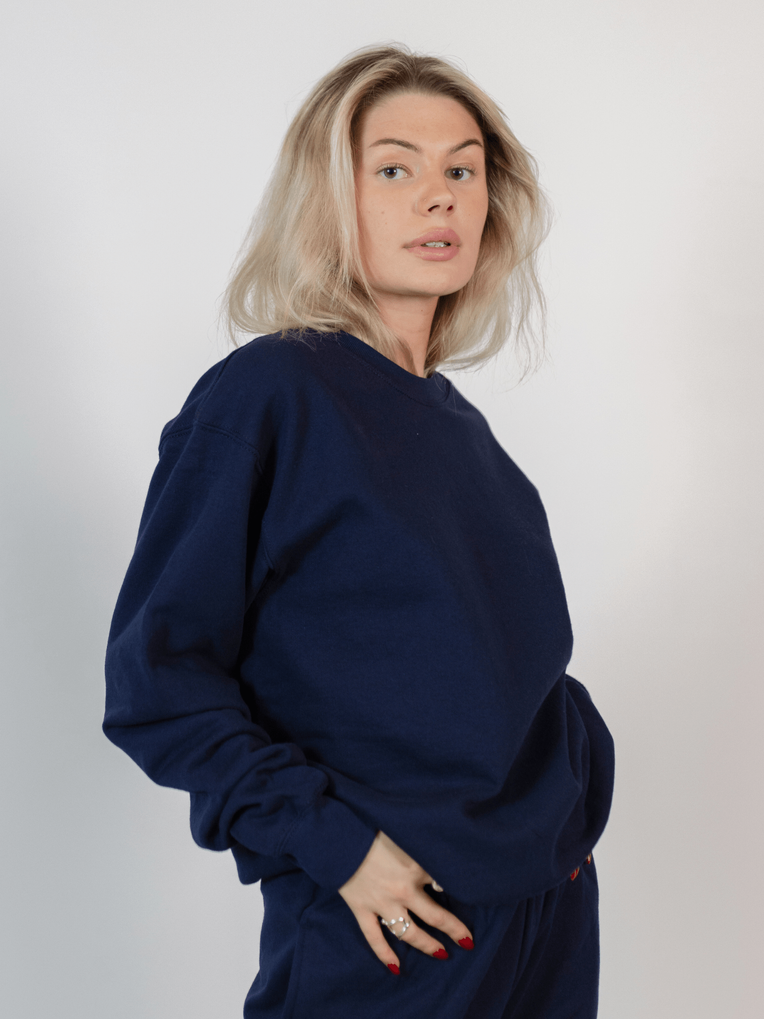 FRUCHT-SWEATSHIRT - MARINEBLAU