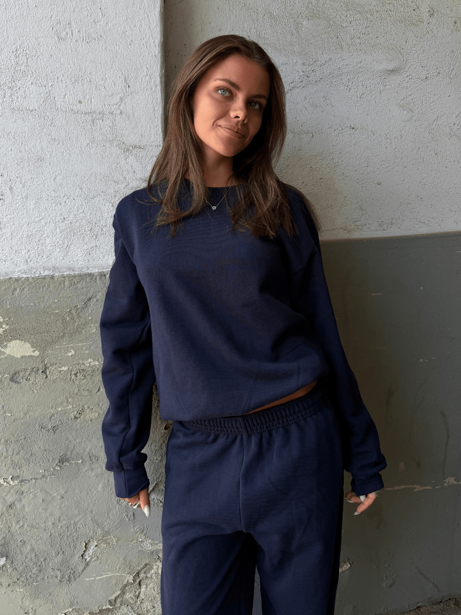 FRUCHT-SWEATSHIRT - MARINEBLAU