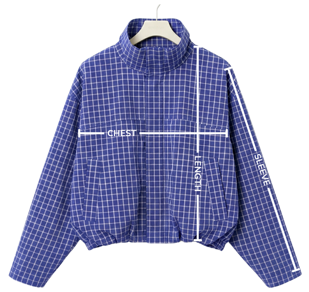 AMALIE CHECK JACKET