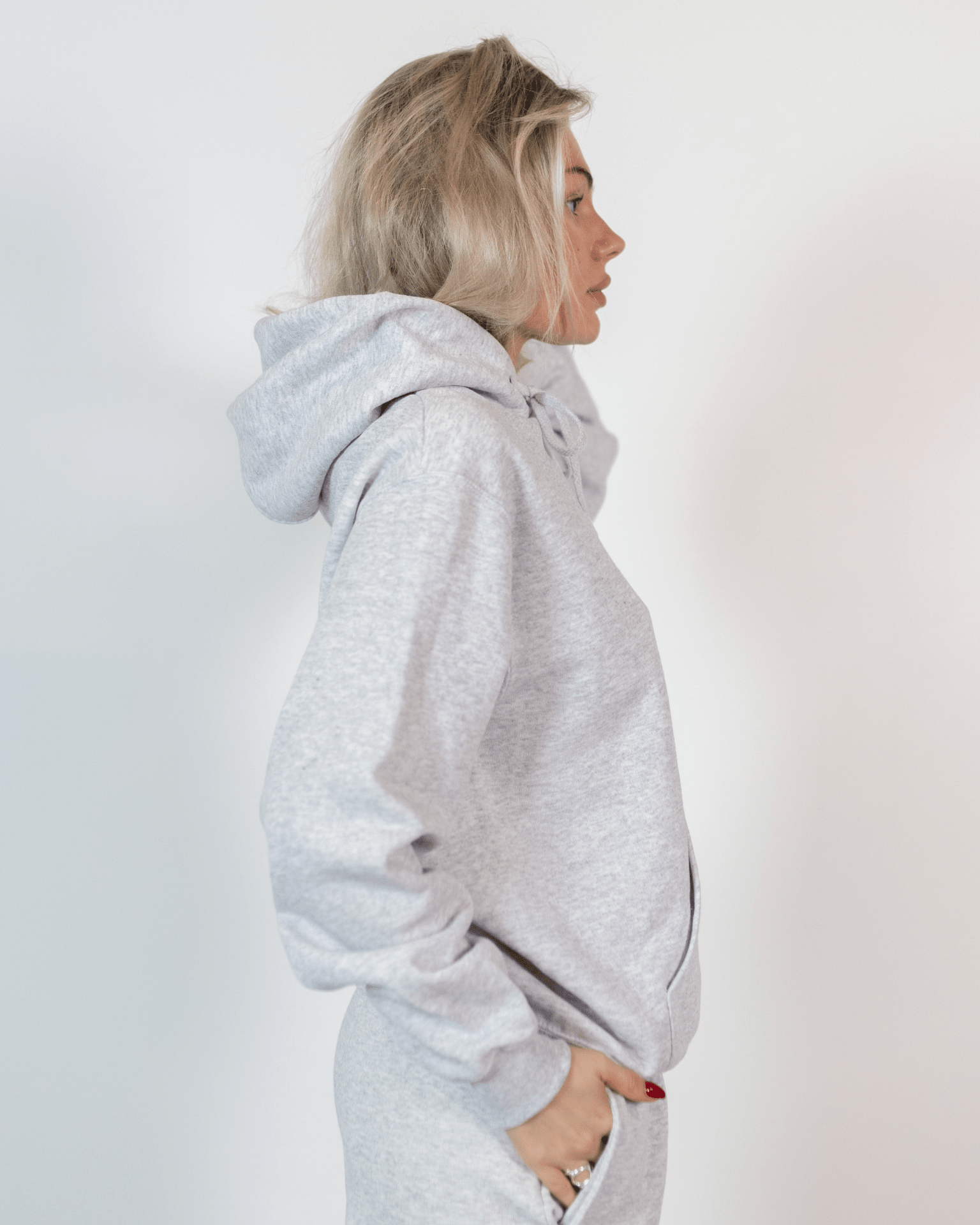 FRUCHT-HOODIE - GRAU