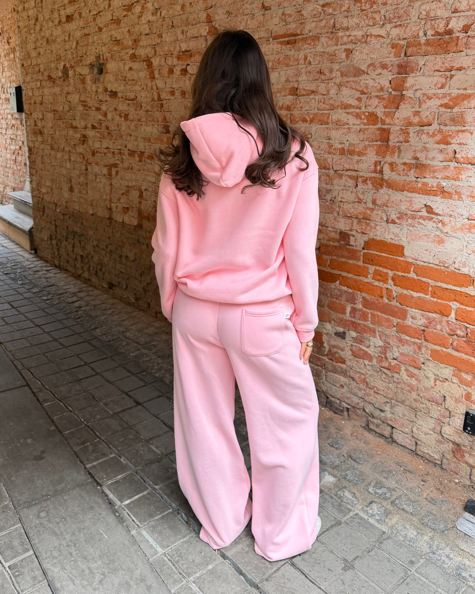 Weite Jogginghose – Hellrosa
