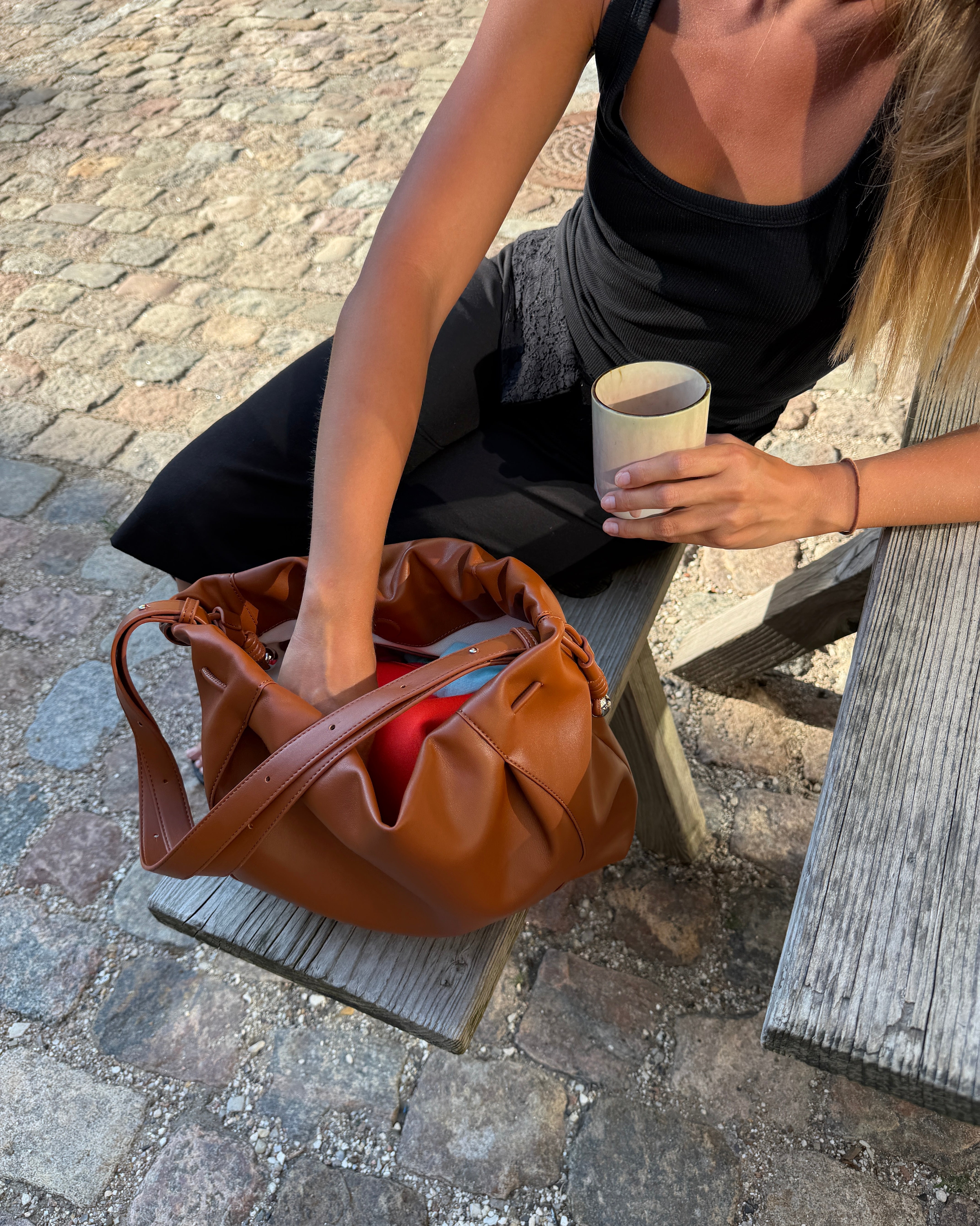 NAOMI BAG - COGNAC