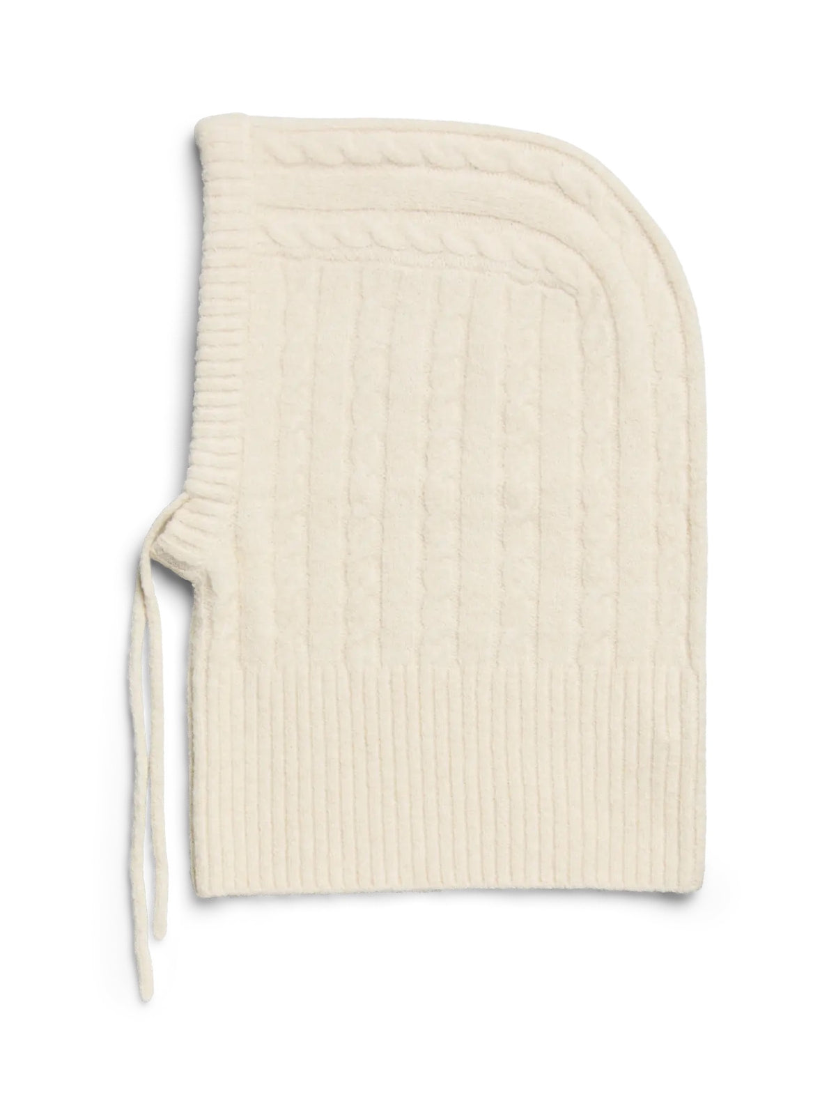 NAMBI CABLE BALACLAVA - WHITECAP GRAY