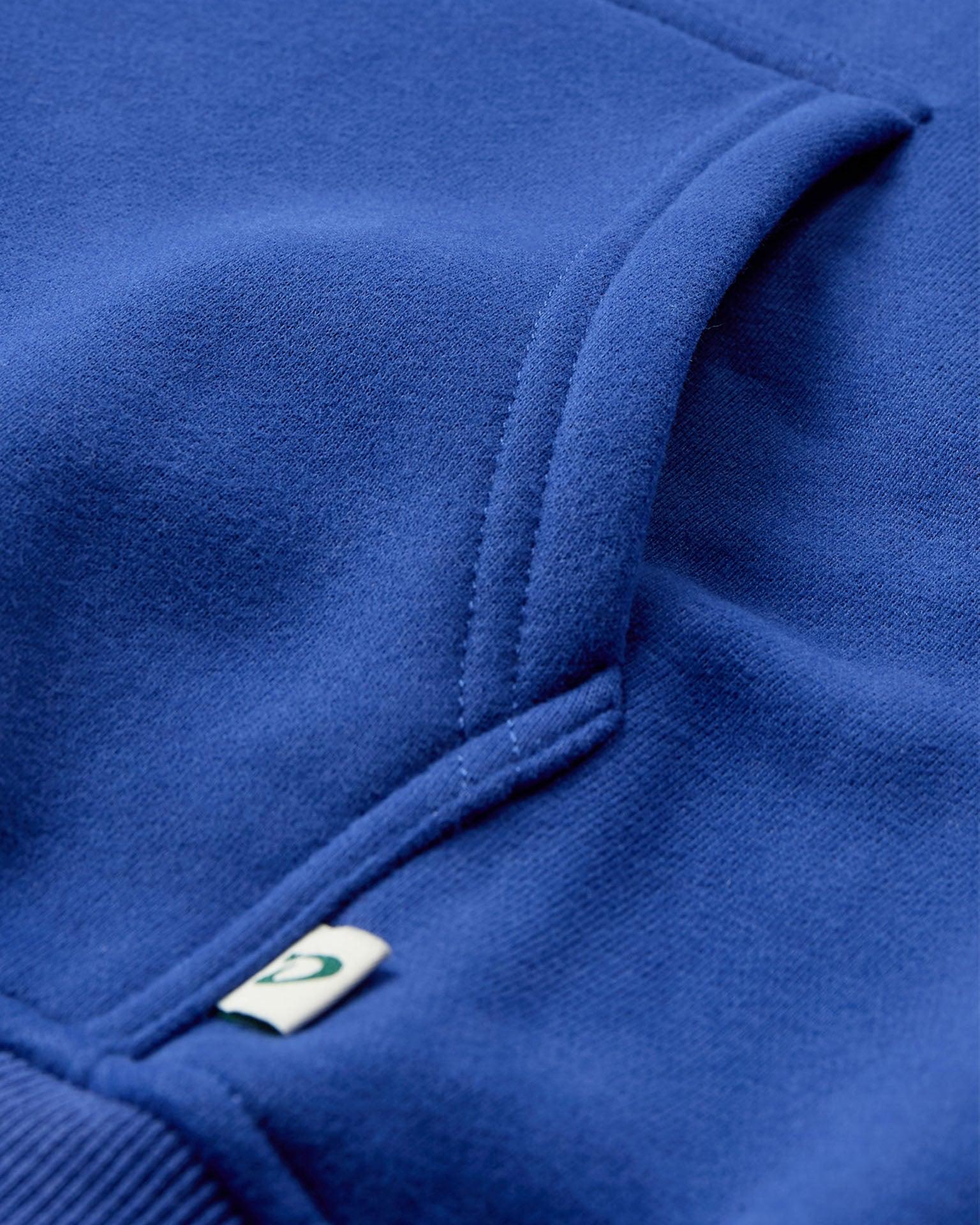 Oversize-Hoodie – Königsblau