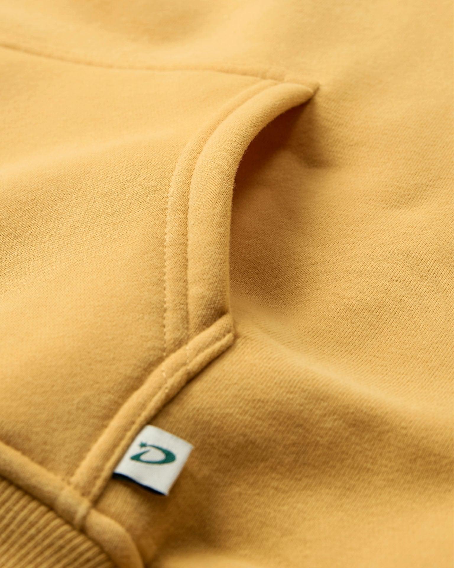 ÜBERGRÖSSERTER HOODIE - GELB