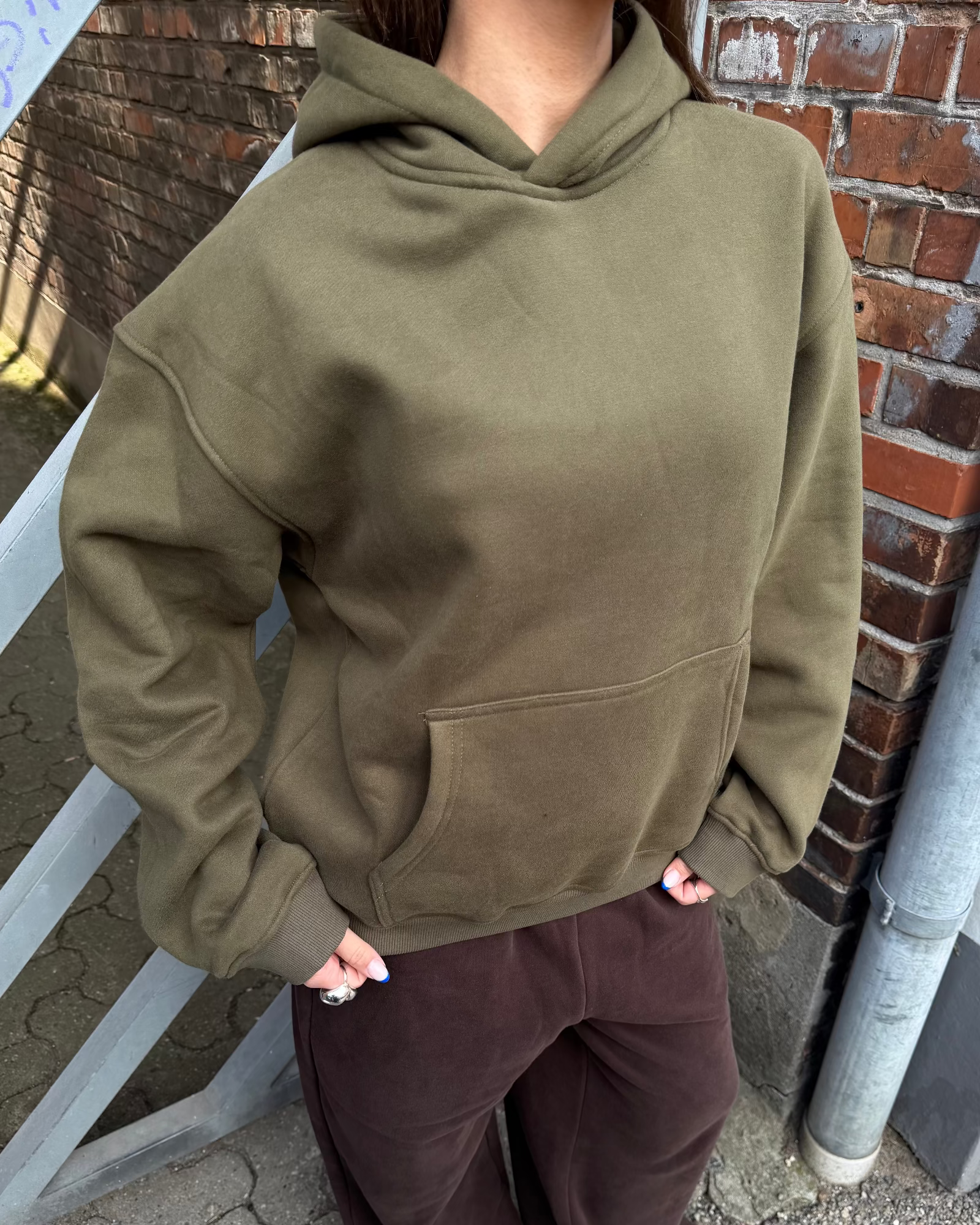 ÜBERGROSSER HOODIE - ARMY