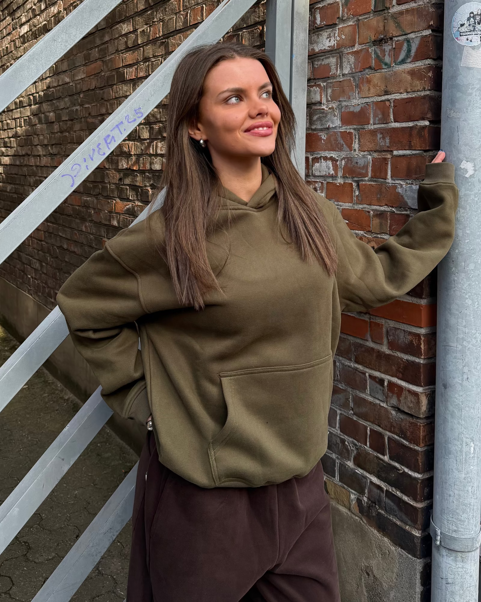 ÜBERGROSSER HOODIE - ARMY