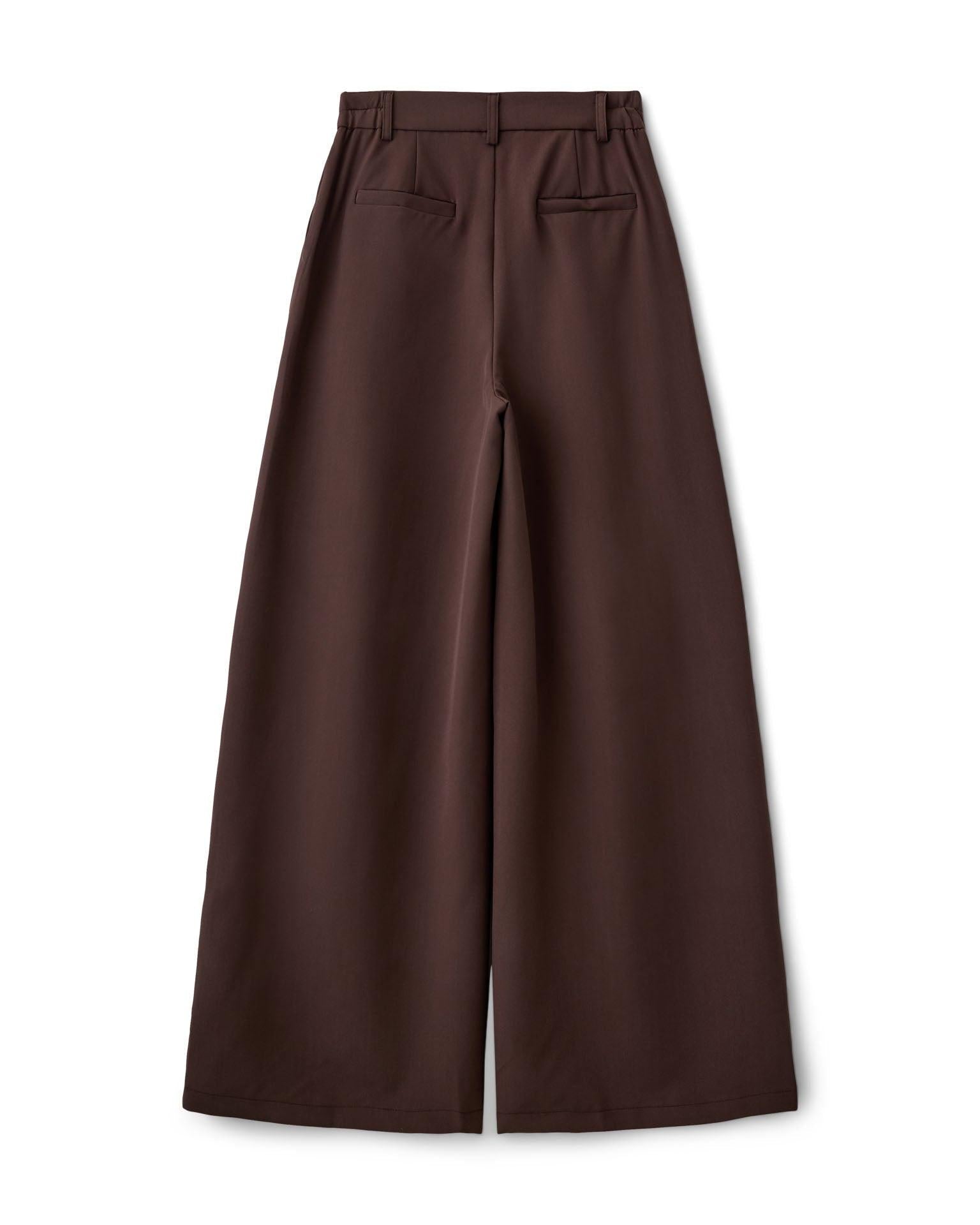 AIA BAGGY SUIT PANT - BROWN