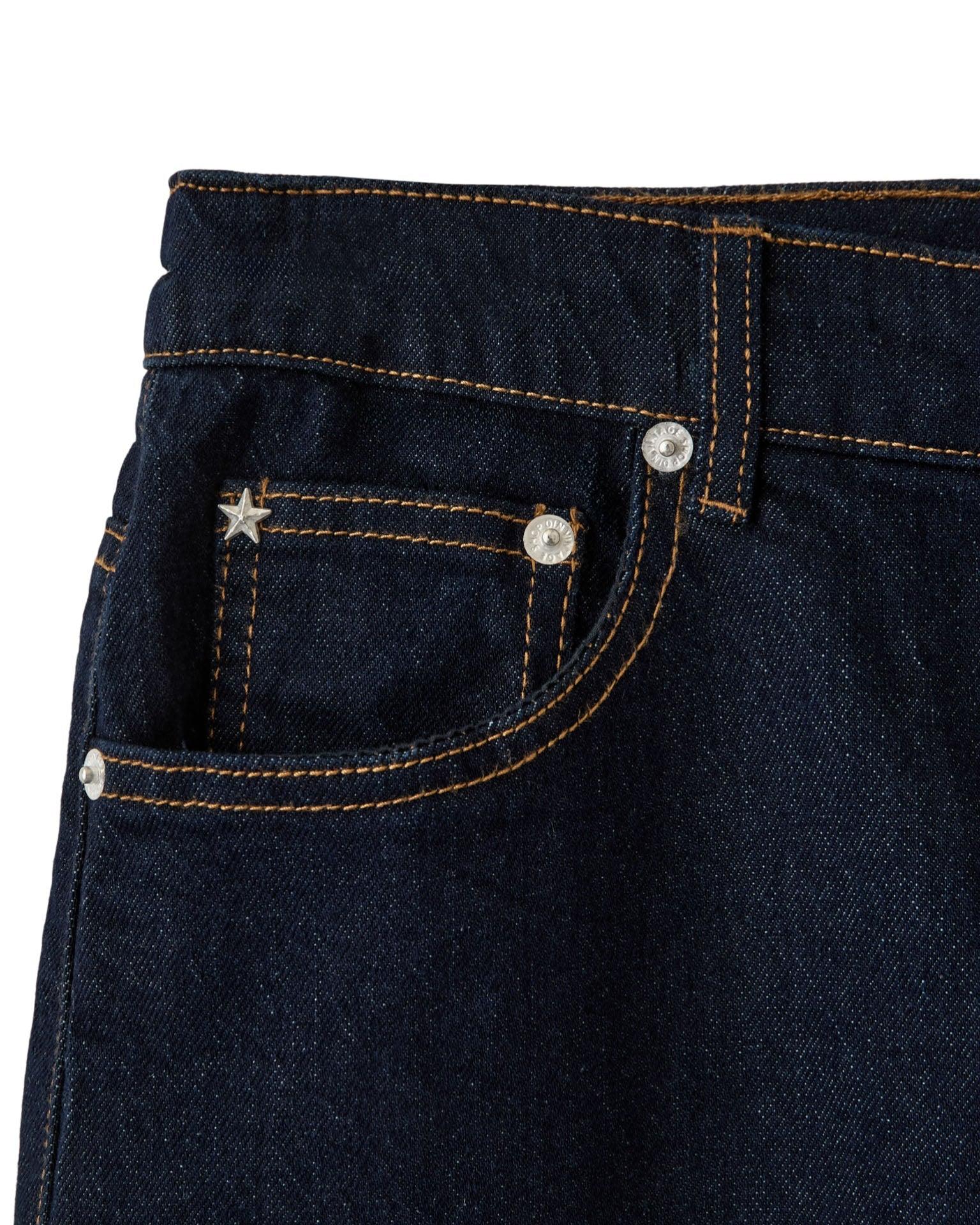 ALMA JEANS - INDIGO BLUE (MIDWAIST)
