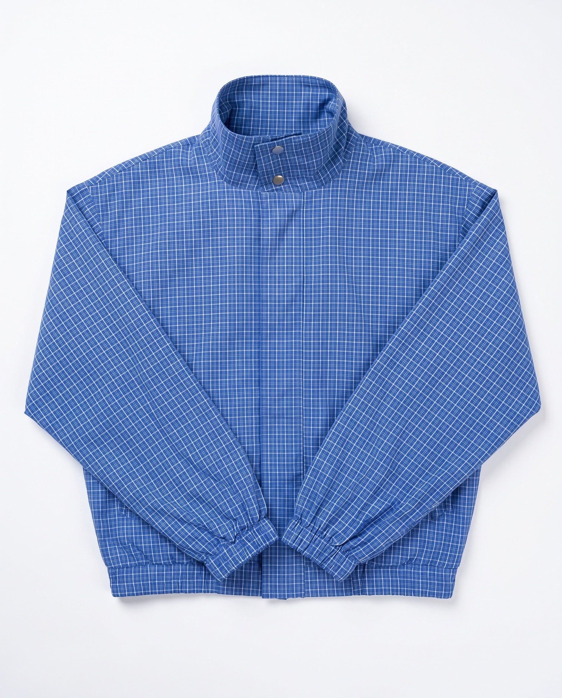 AMALIE JACKET - BLUE CHECK - Dinvintageshop