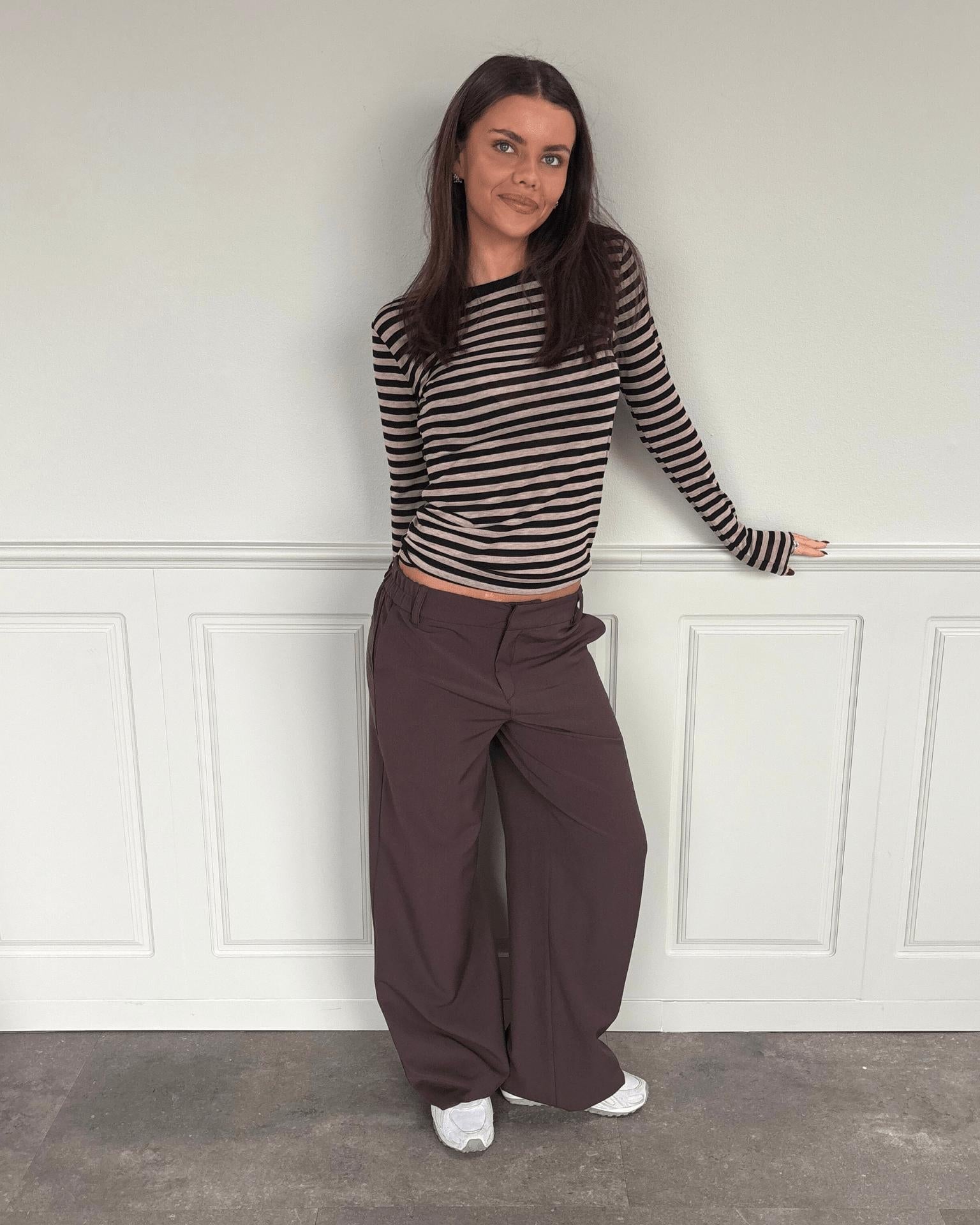 BELLA SUIT PANT (NEW) - BROWN