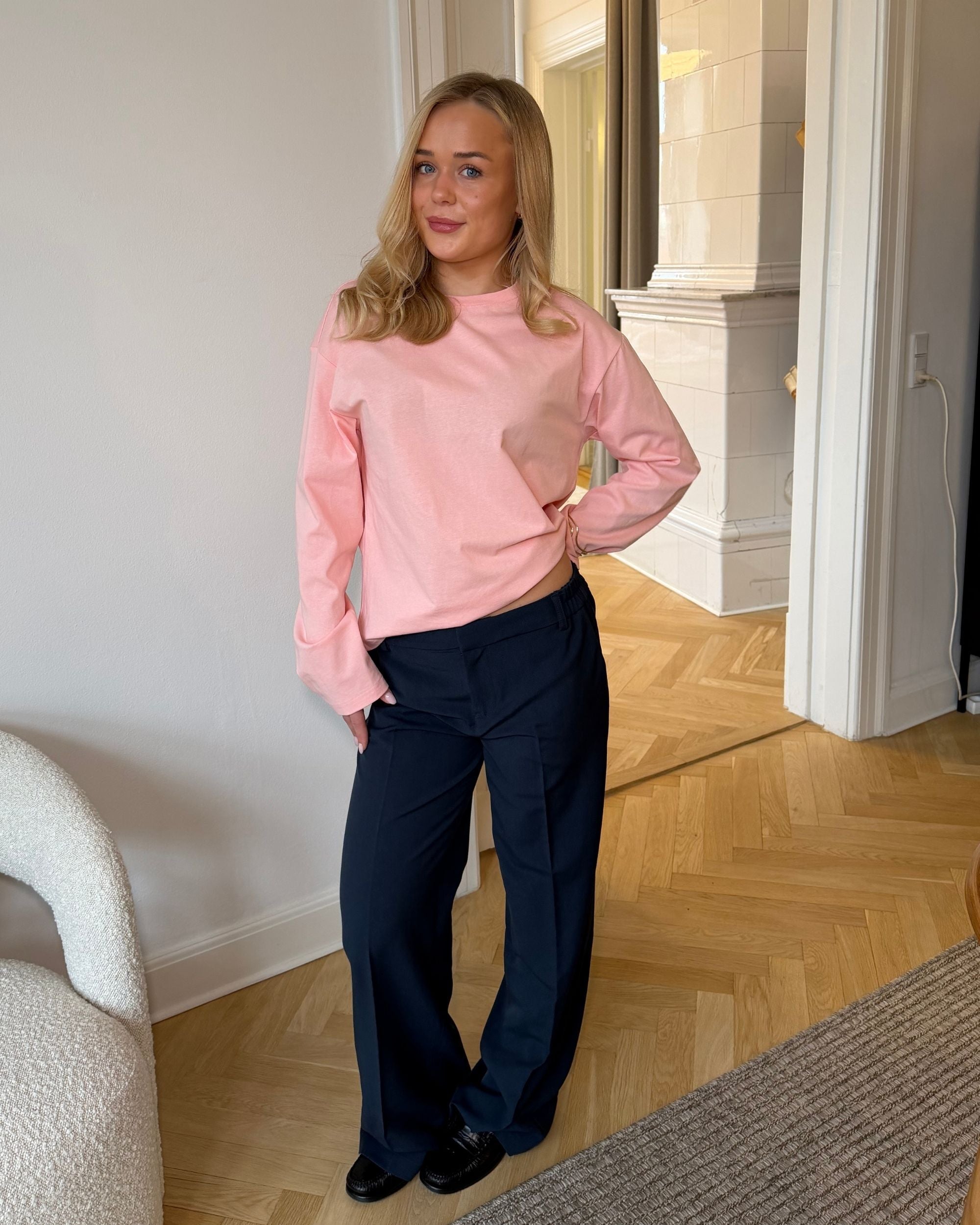 BELLA SUIT PANT (NEW) - NAVY