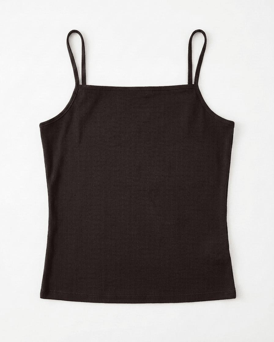 CAMILLE TANK TOP - BLACK