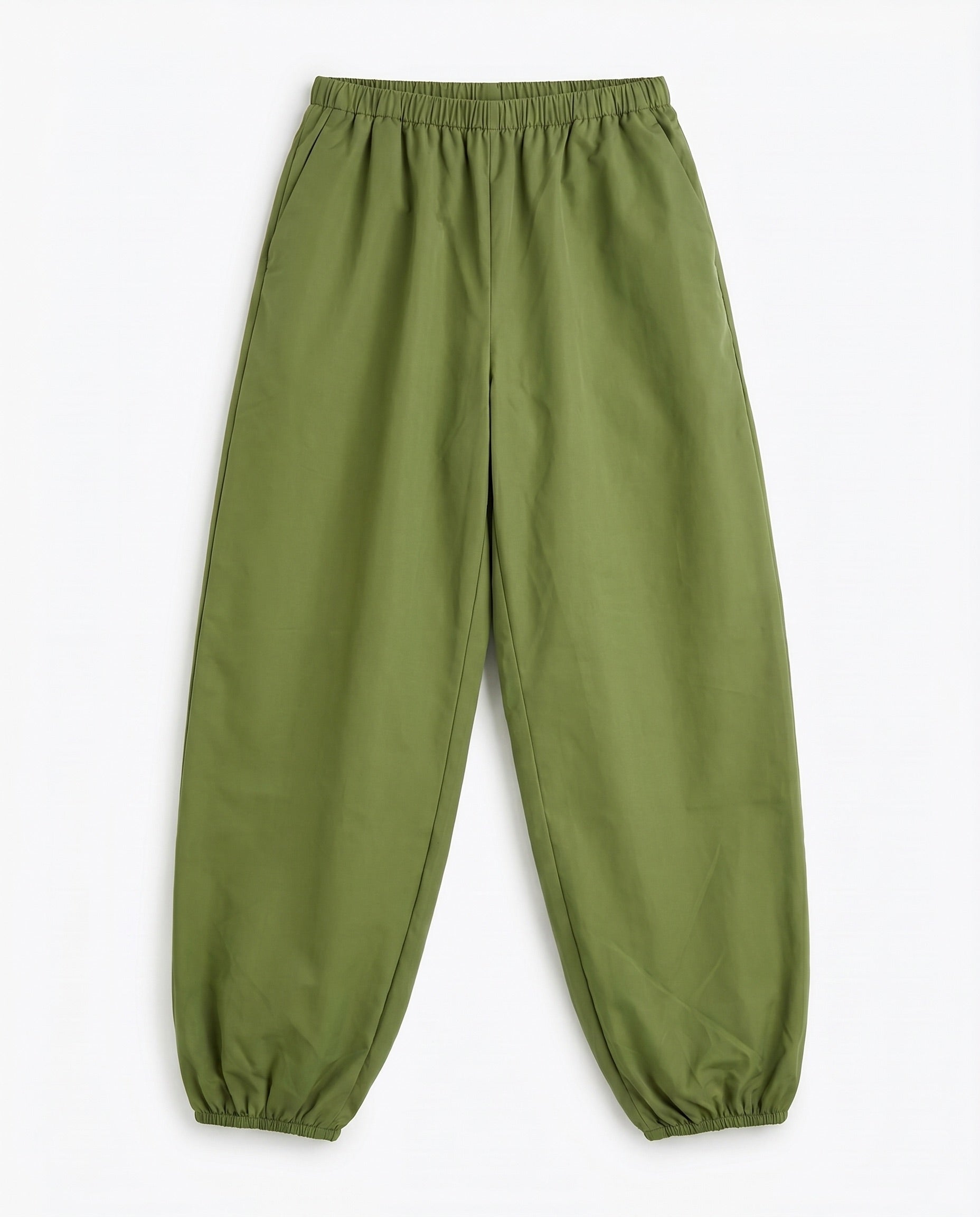 CARO BALOON PANTS - ARMY GREEN - Dinvintageshop
