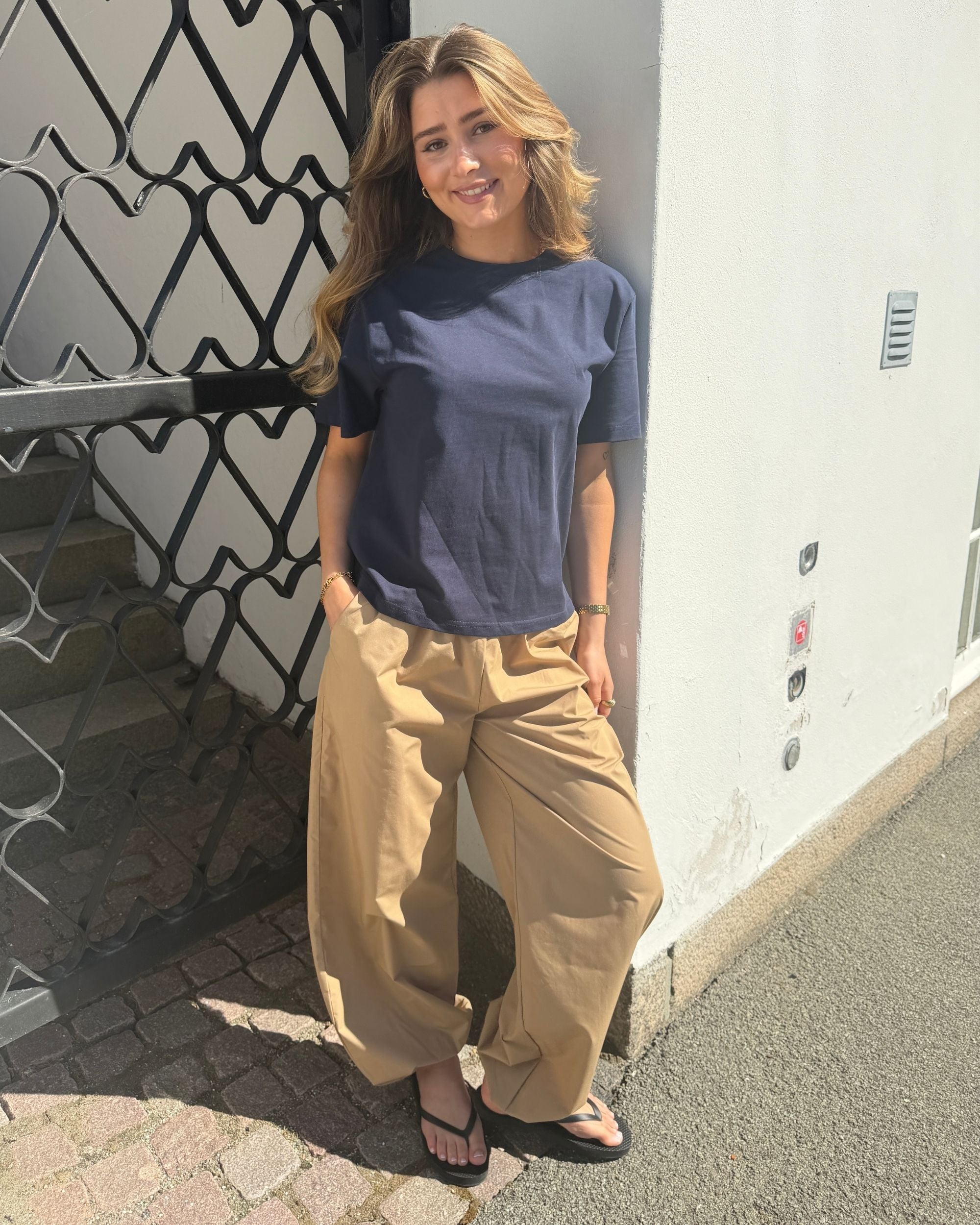 CARO BALOON PANTS - TAUPE - Dinvintageshop
