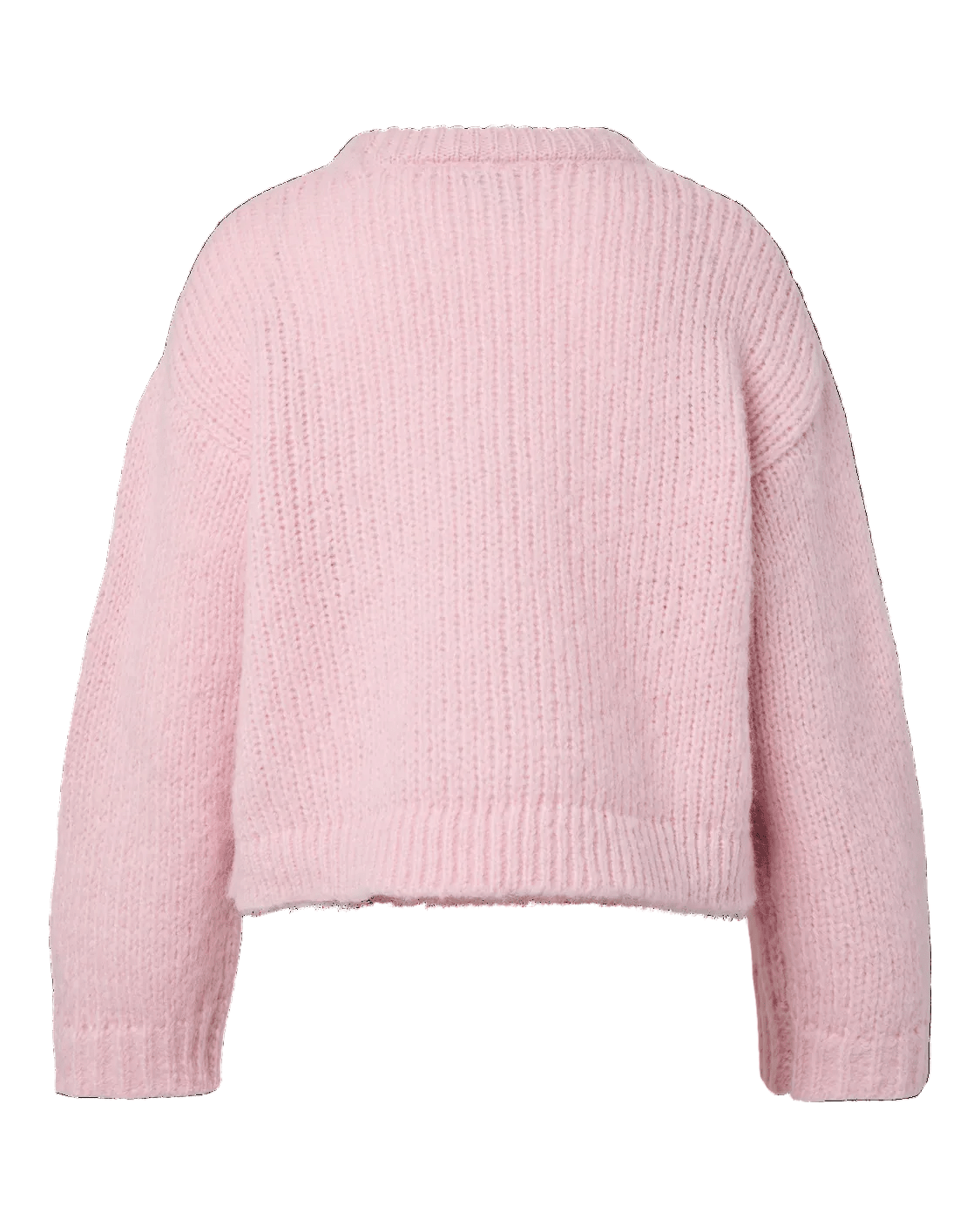 DORTHEA CHUNKY KNIT - ROSEATE SPOONBILL MELANGE - Dinvintageshop