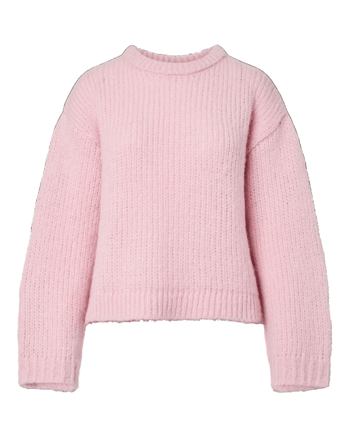 DORTHEA CHUNKY KNIT - ROSEATE SPOONBILL MELANGE - Dinvintageshop
