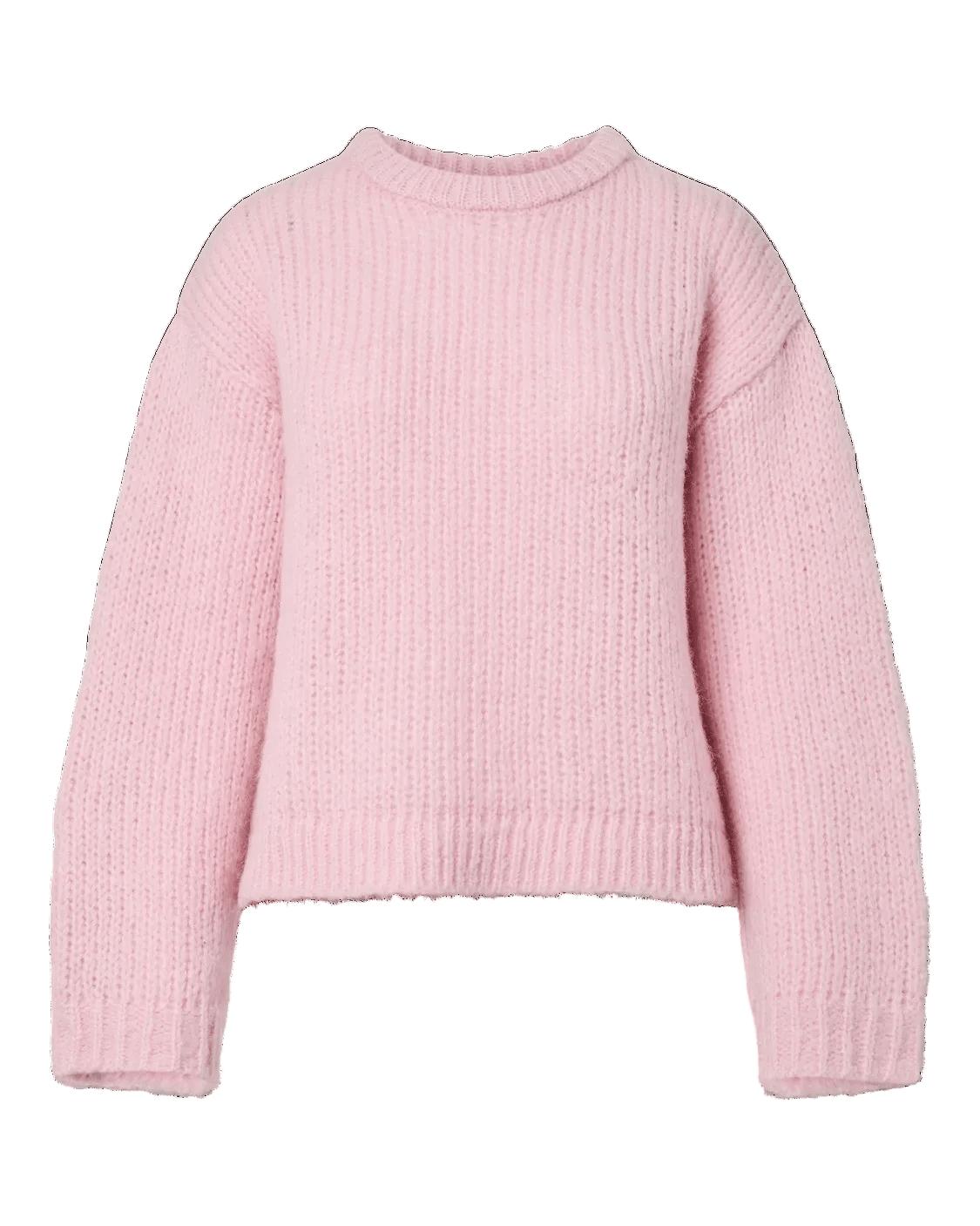 DORTHEA CHUNKY KNIT - ROSEATE SPOONBILL MELANGE