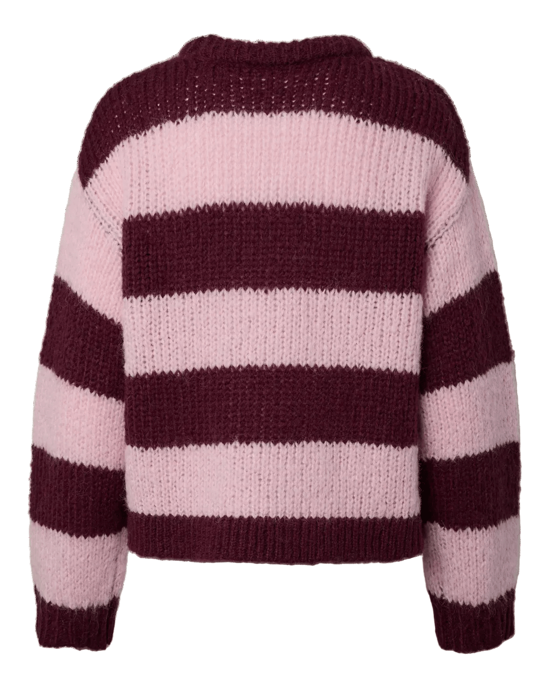 DORTHEA CHUNKY KNIT - WINETASTING ROSEATE SPOONBILL - Dinvintageshop
