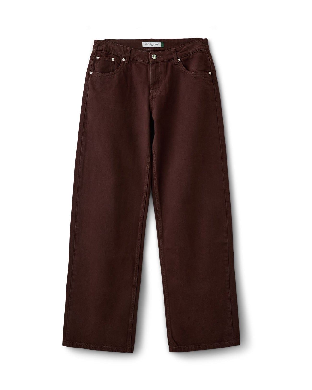 ESTHER JEANS - BROWN - Dinvintageshop