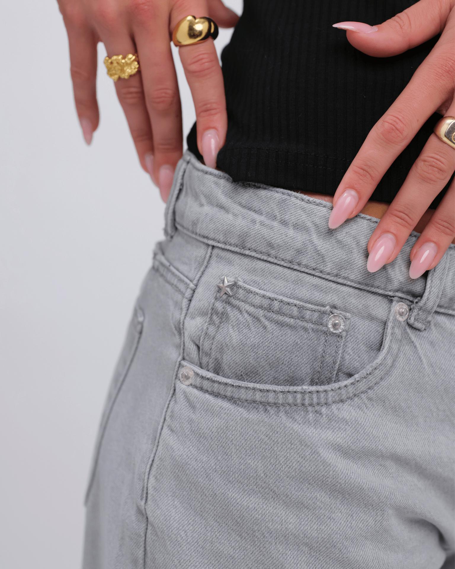 ESTHER JEANS - LIGHT GREY