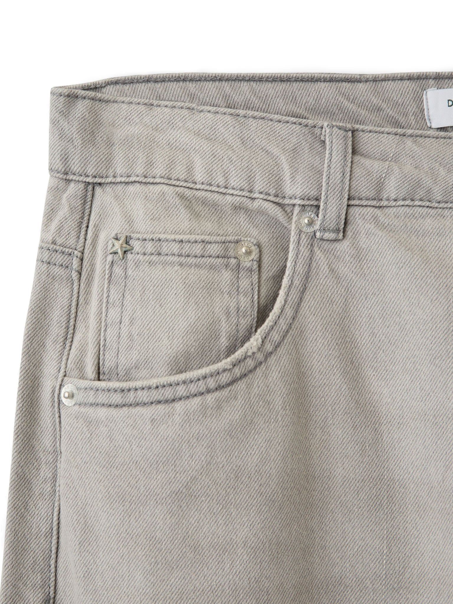 ESTHER JEANS - LIGHT GREY - Dinvintageshop