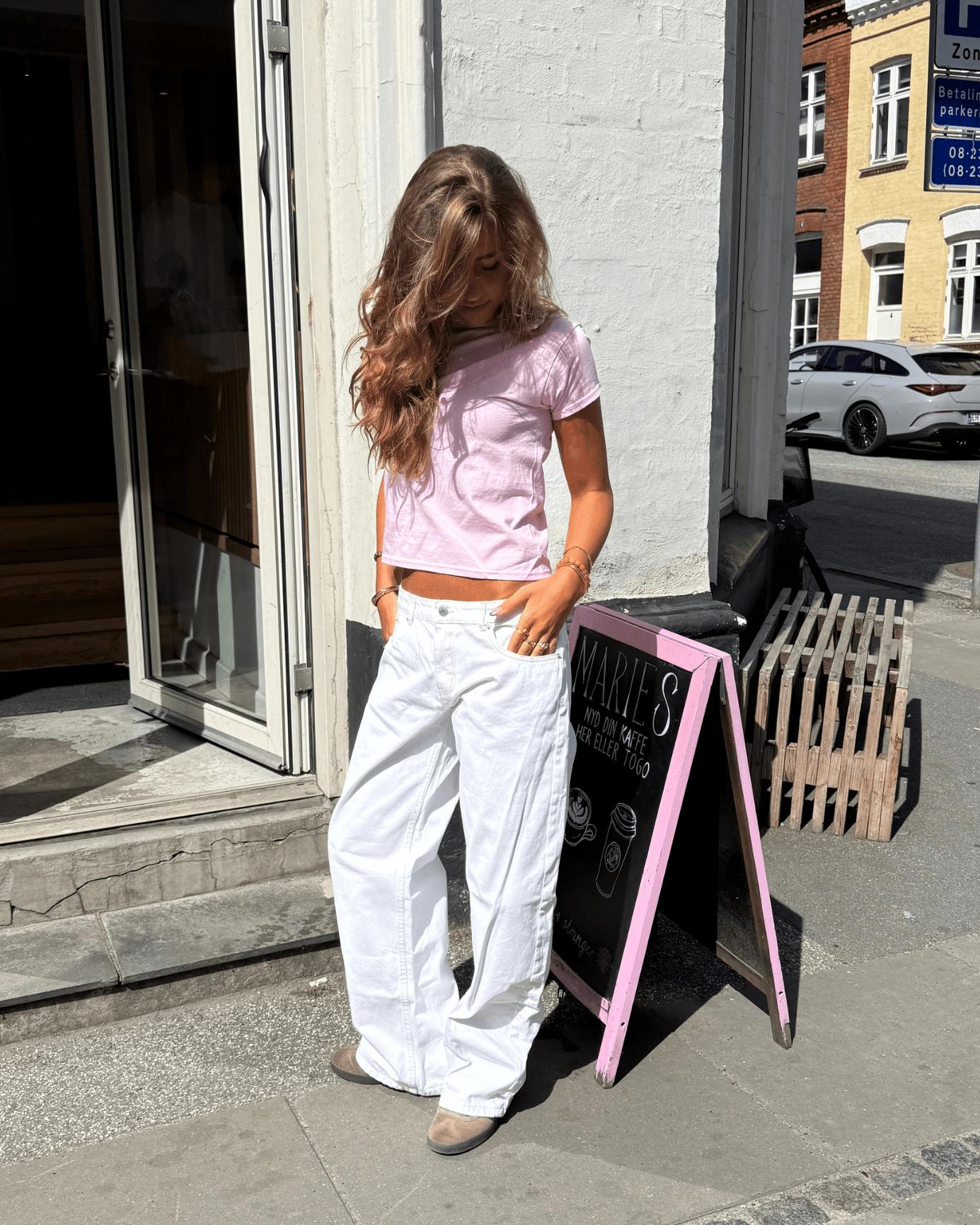 ESTHER JEANS - WHITE