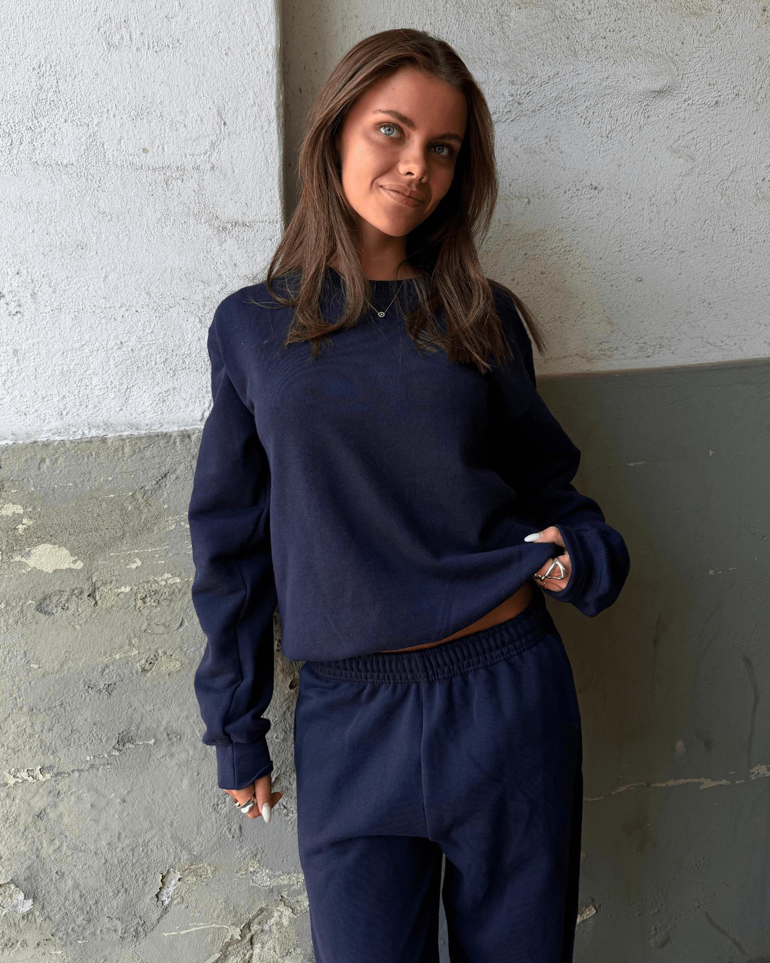 FRUIT SWEATSHIRT - NAVY