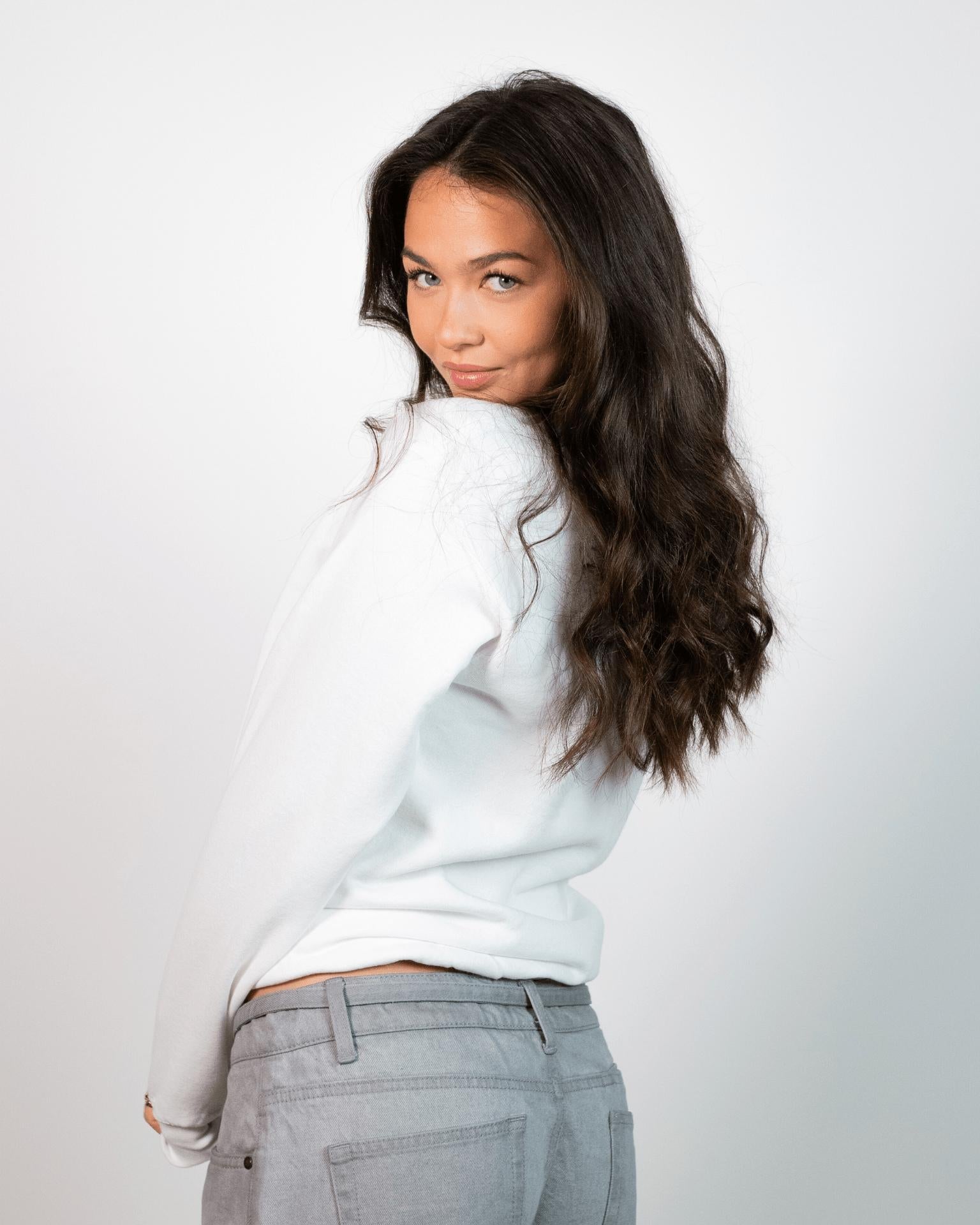 FRUIT SWEATSHIRT - WHITE