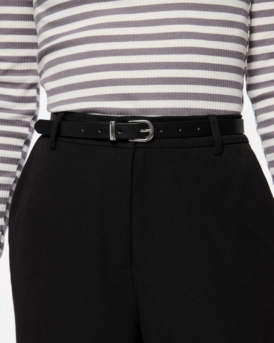 MYRA BÆLTE - BLACK/SILVER