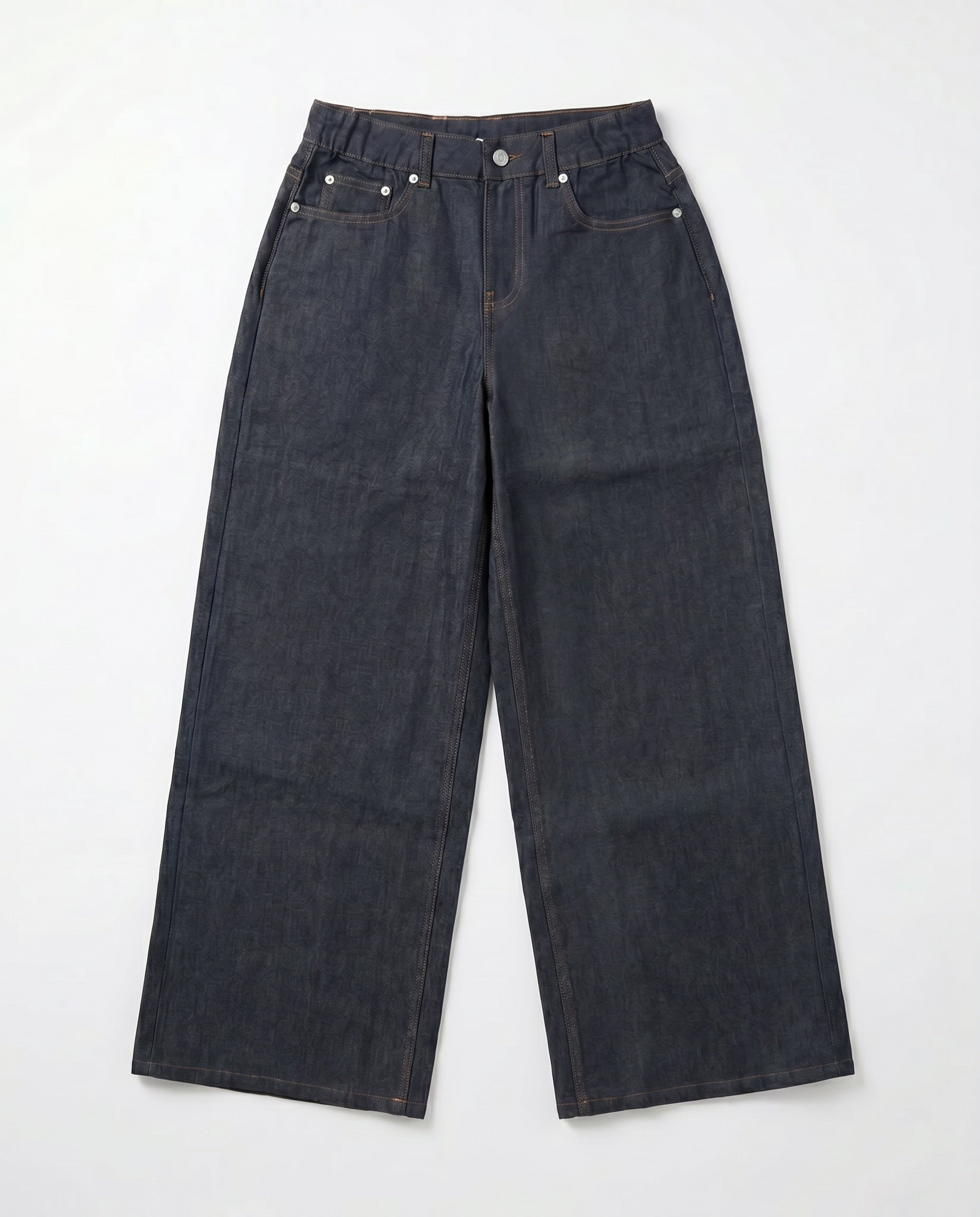 MARIE BAGGY JEANS - SELVEDGE BLUE