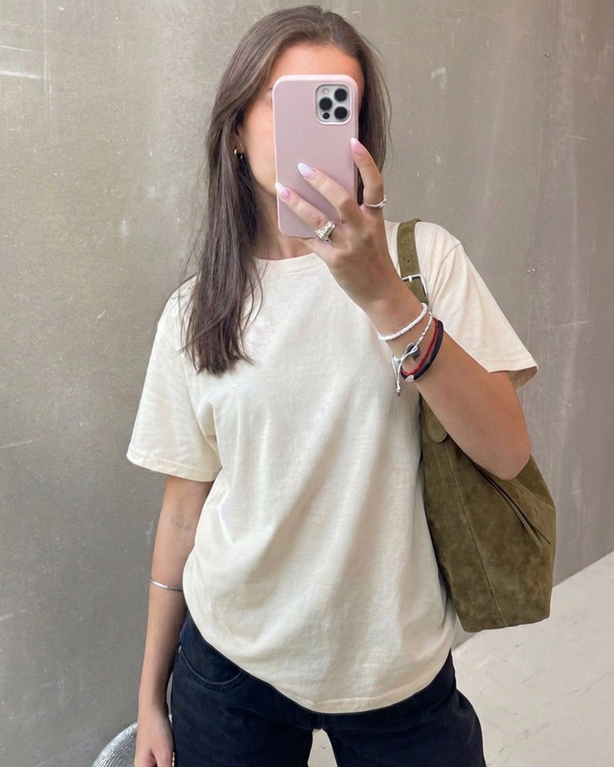 FRUIT T-SHIRT - CREME