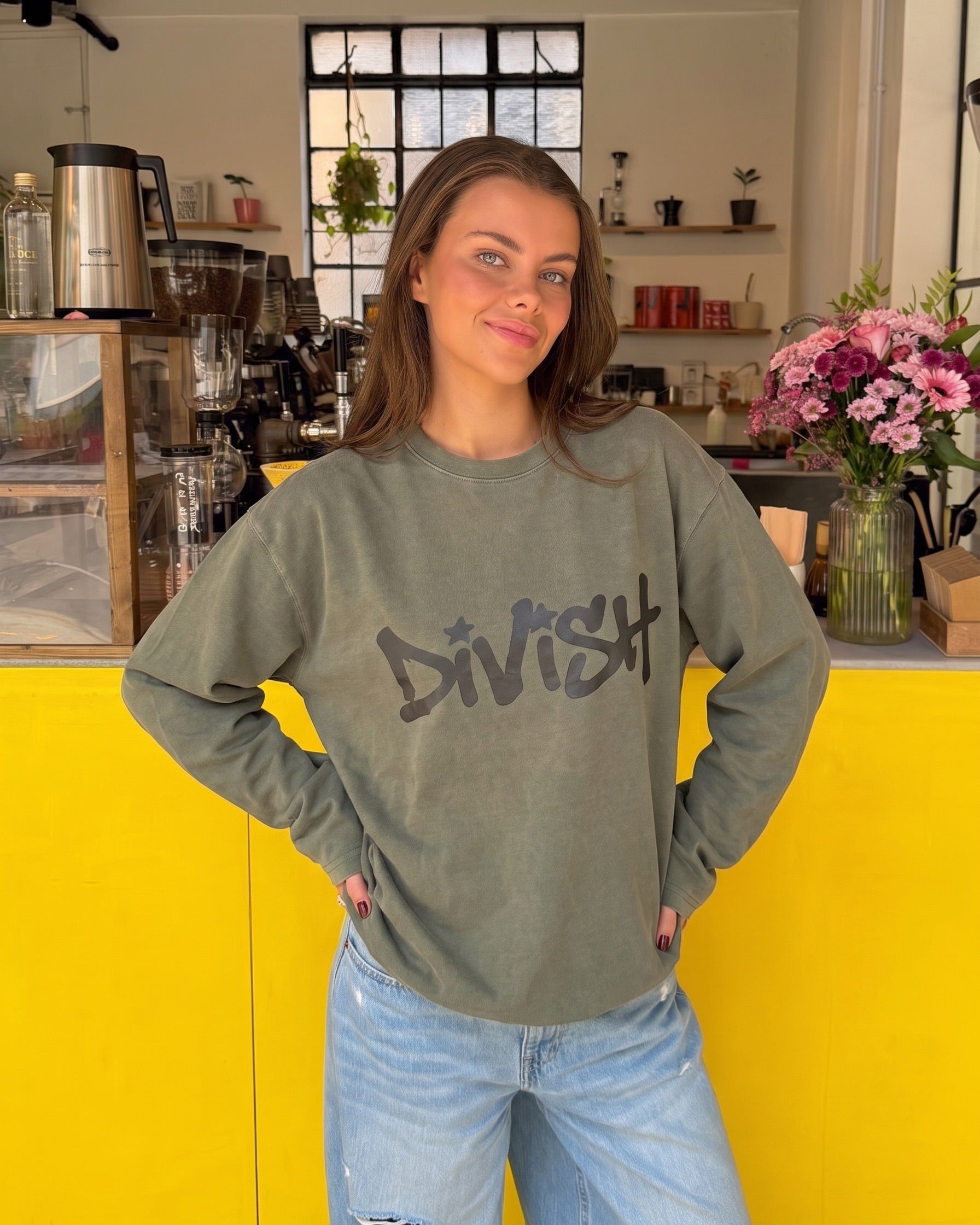 DUA TEE LANGÆRMET - ARMY