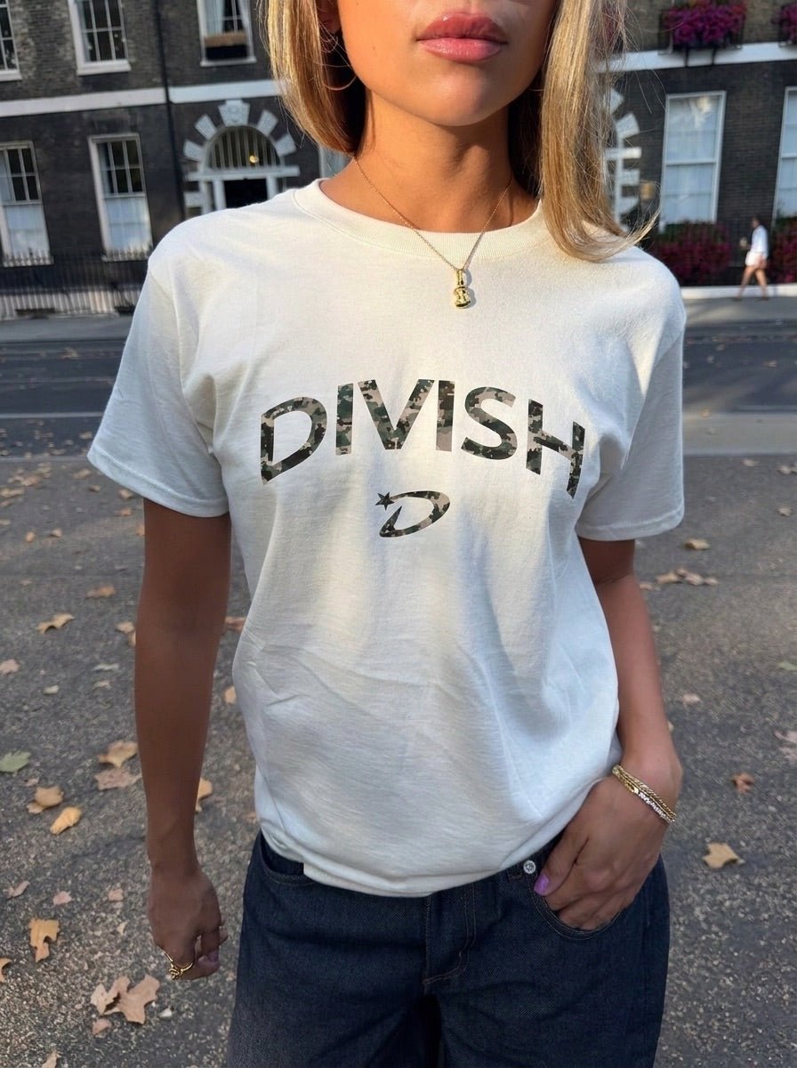 DICTE TEE - WHITE - Dinvintageshop