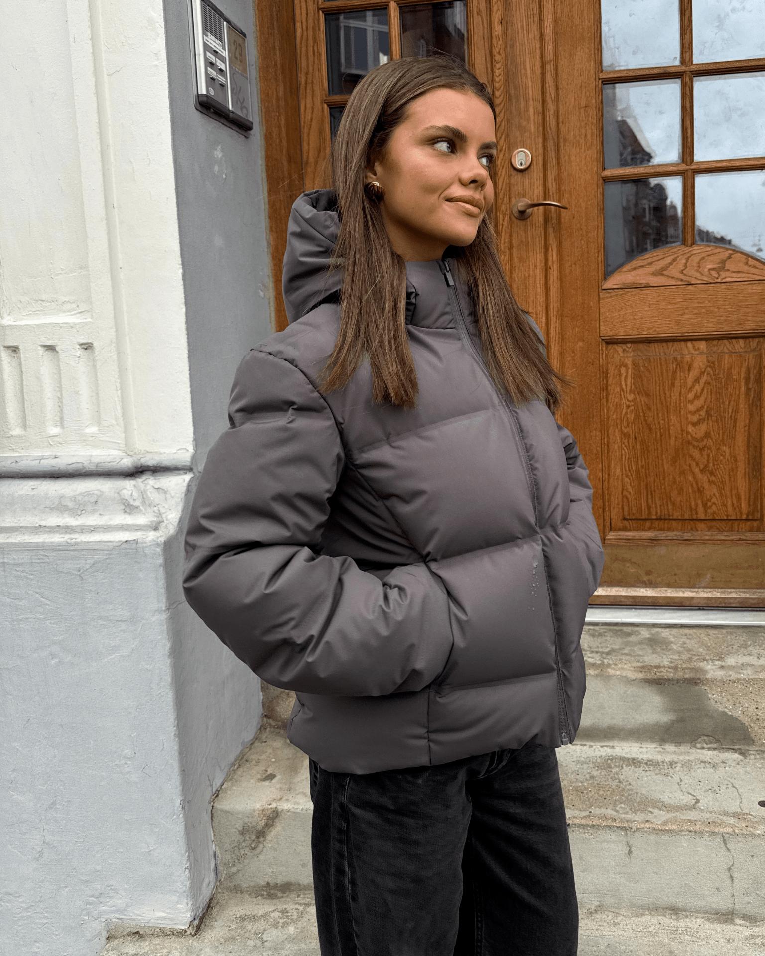 ISA DOWN JACKET - DARK GREY