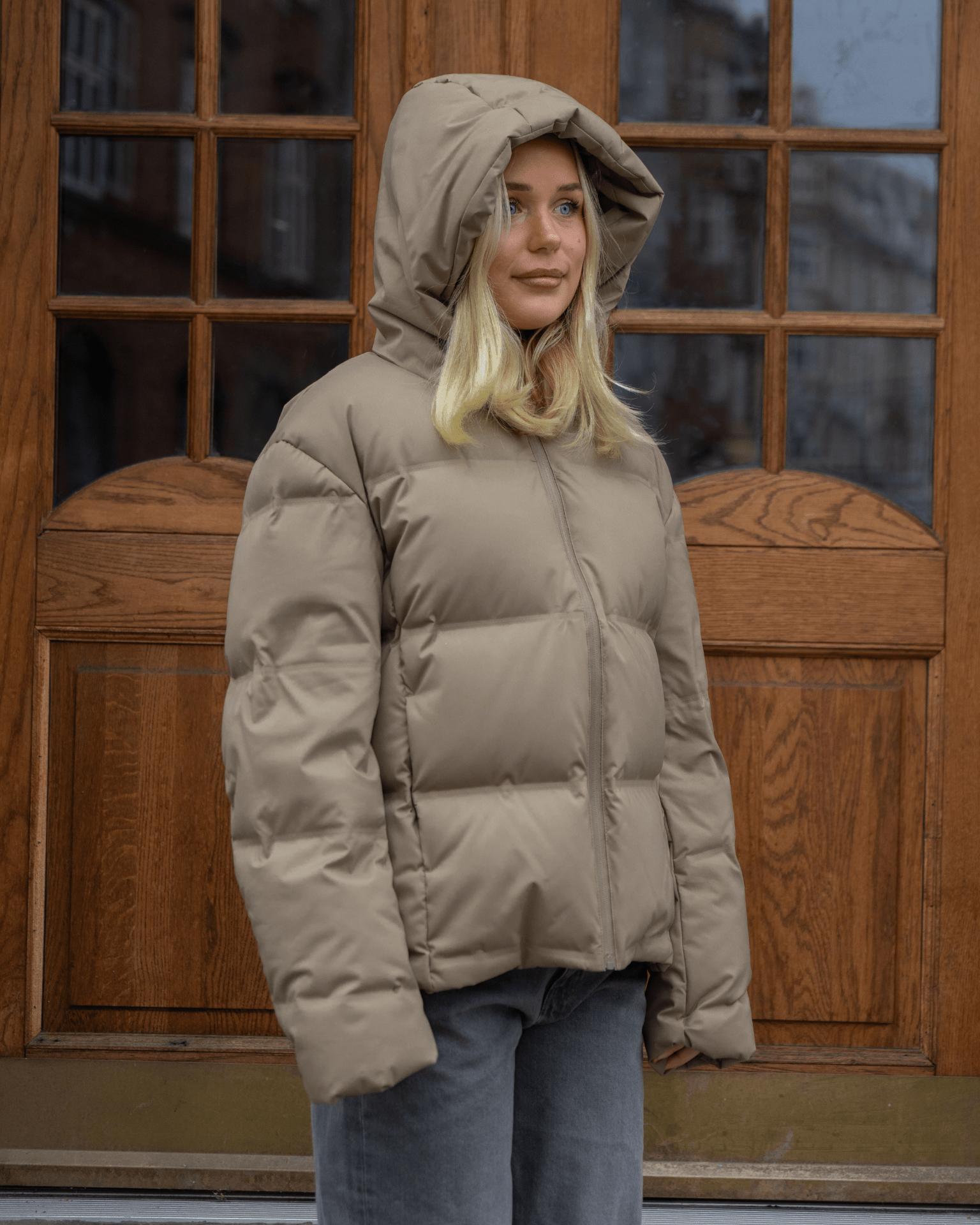 ISA DOWN JACKET - TAUPE